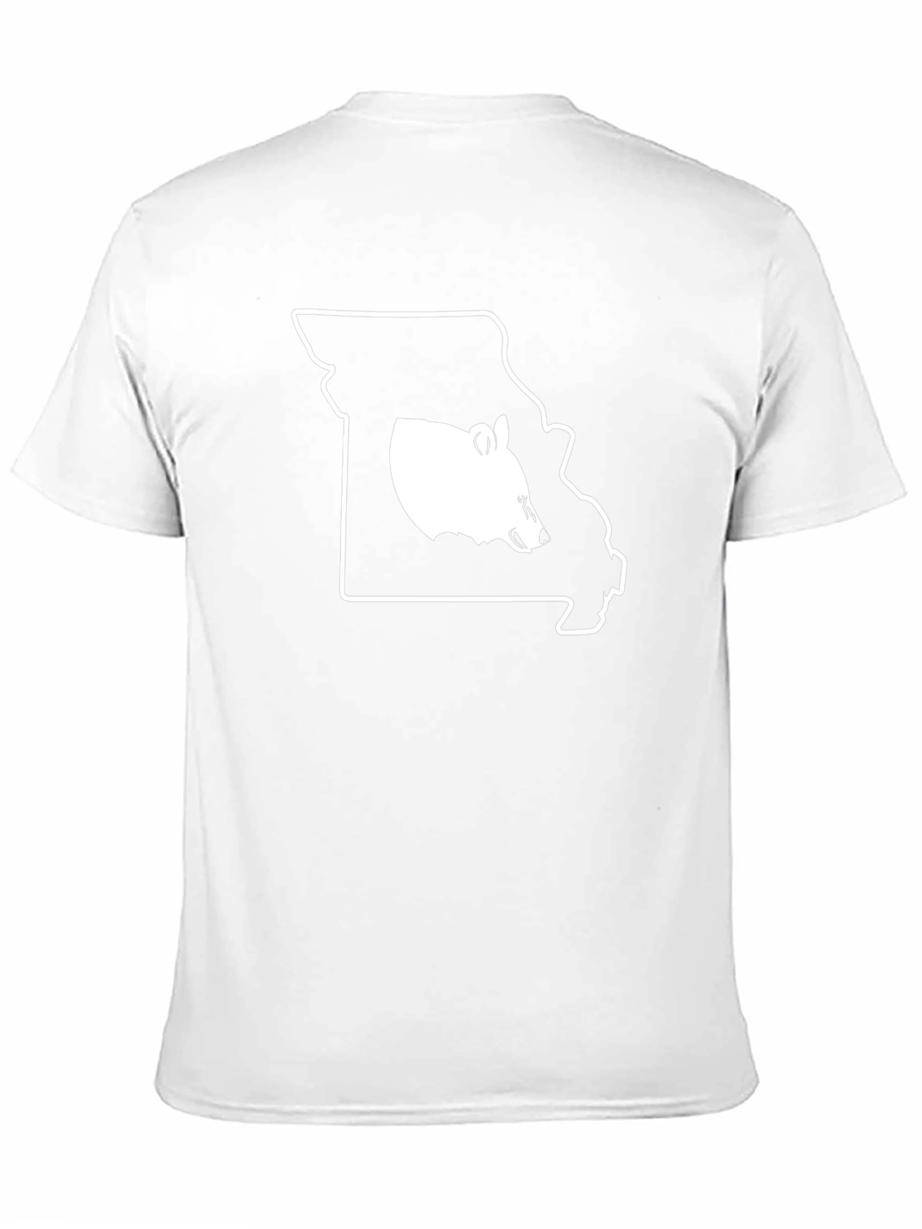 Missouri Bear Graphic T-Shirt - Black