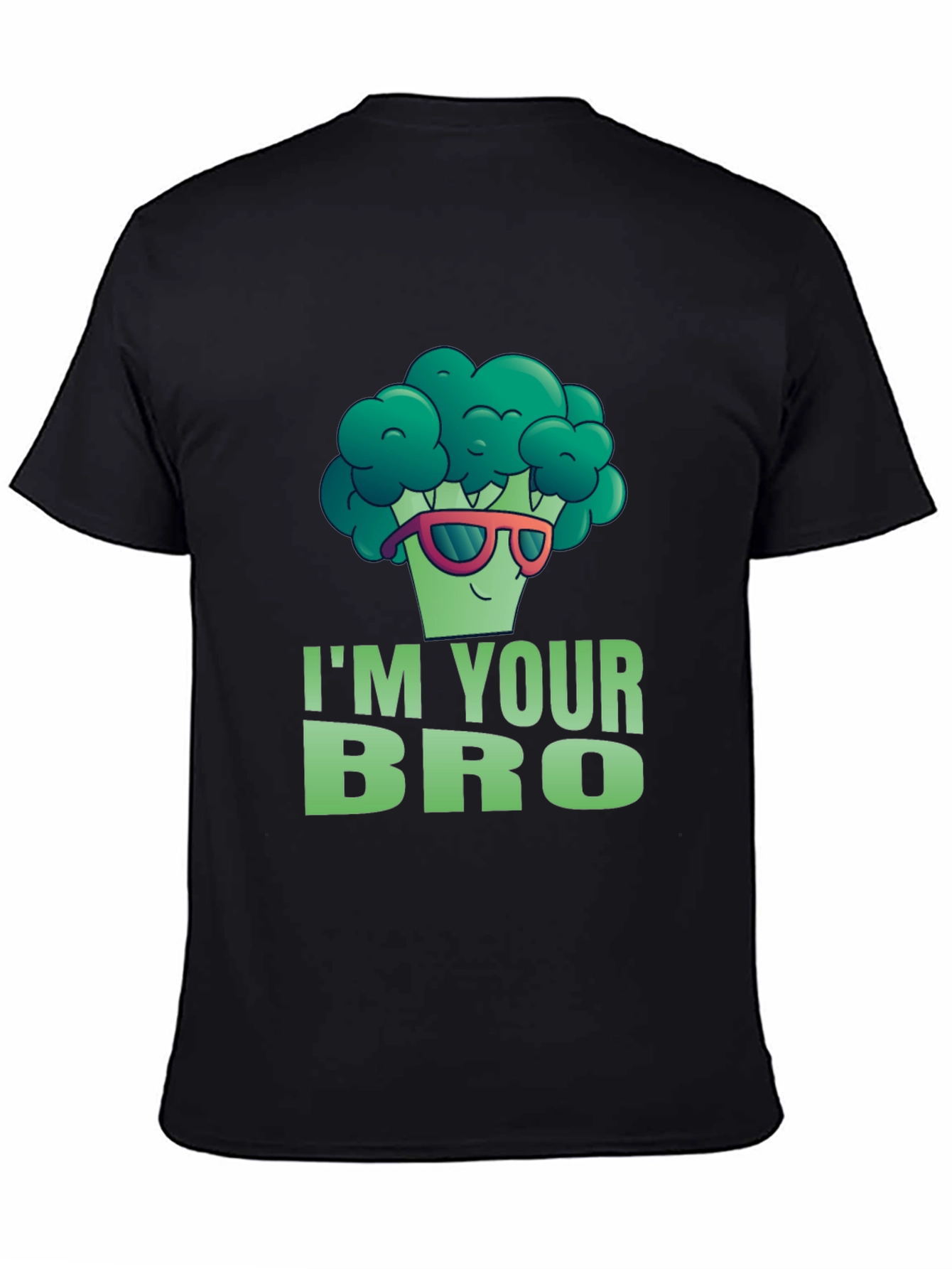 Broccoli Bro T-Shirt - Funny Vegetarian Tee