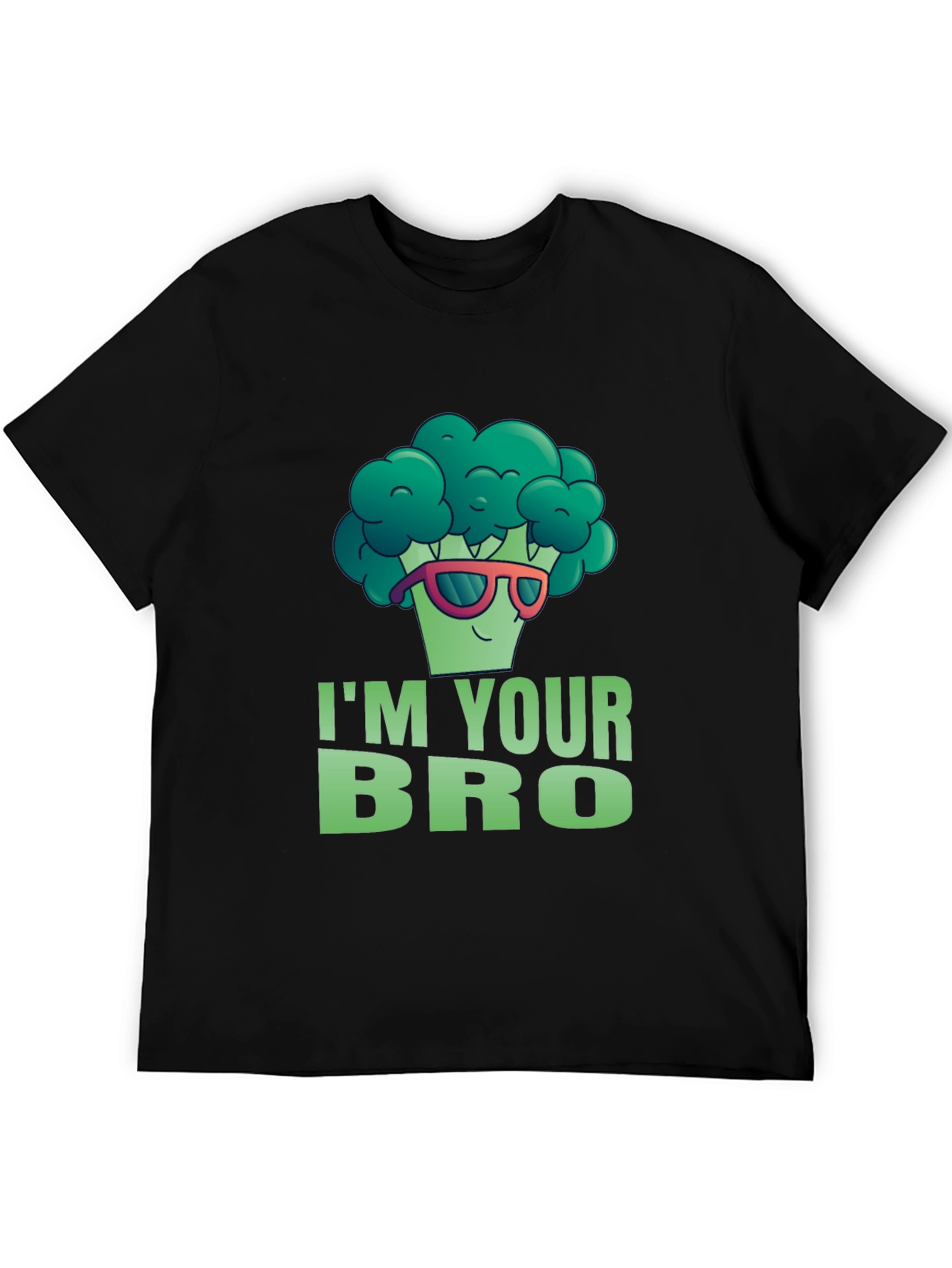 Broccoli Bro T-Shirt - Funny Vegetarian Tee