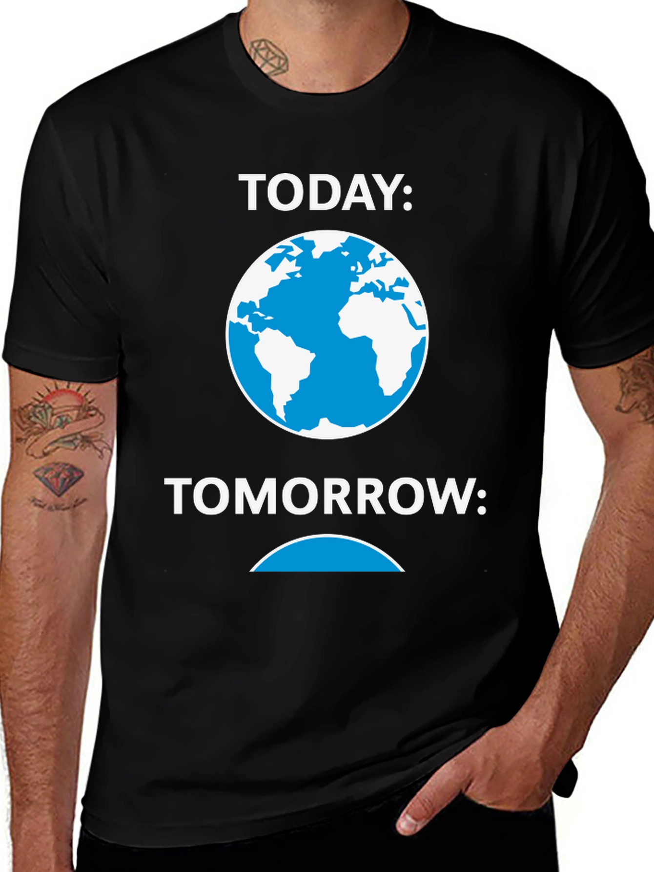 Today Tomorrow Earth Graphic Tee