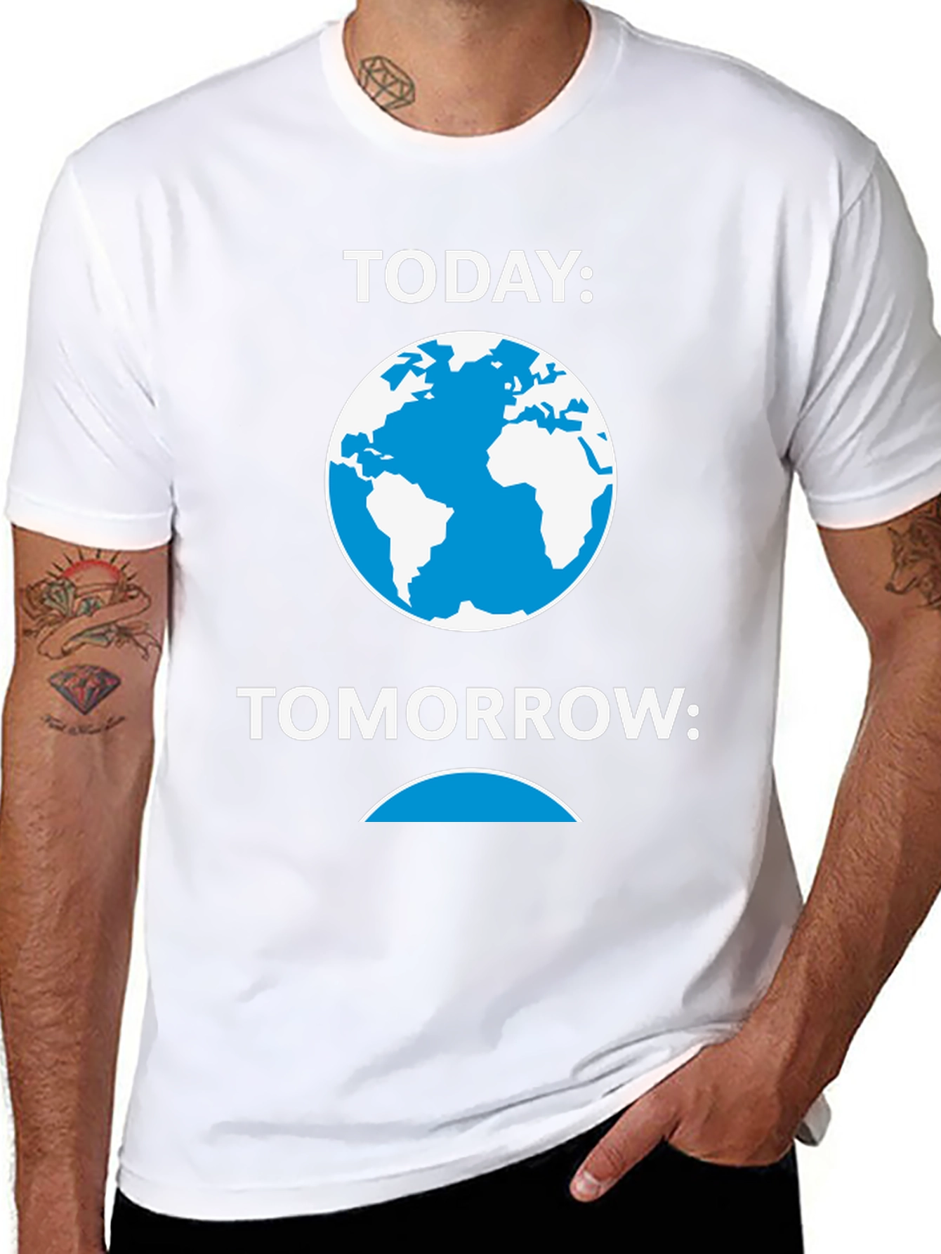 Today Tomorrow Earth Graphic Tee