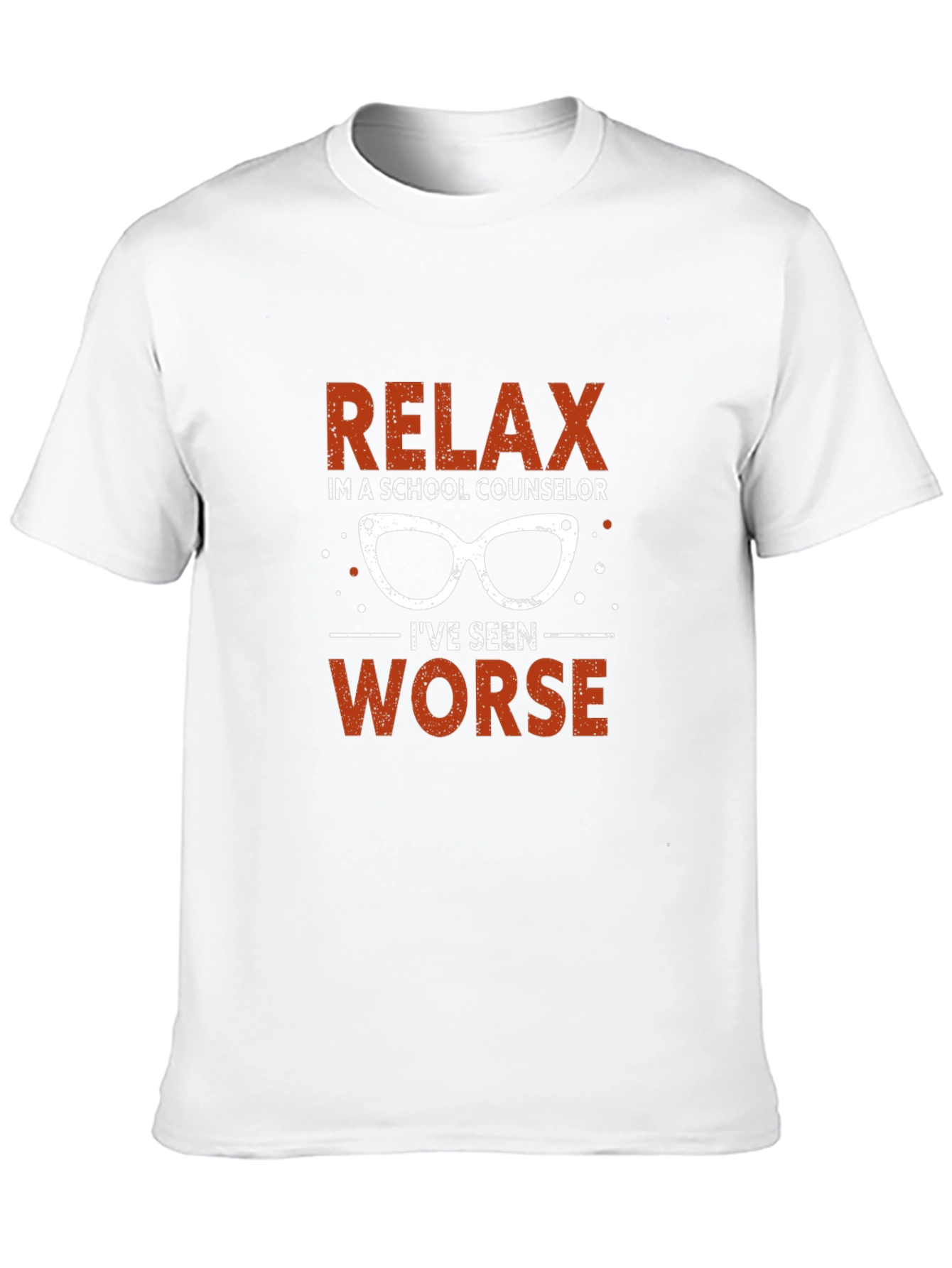 Relax School Counselor Graphic T-Shirt
