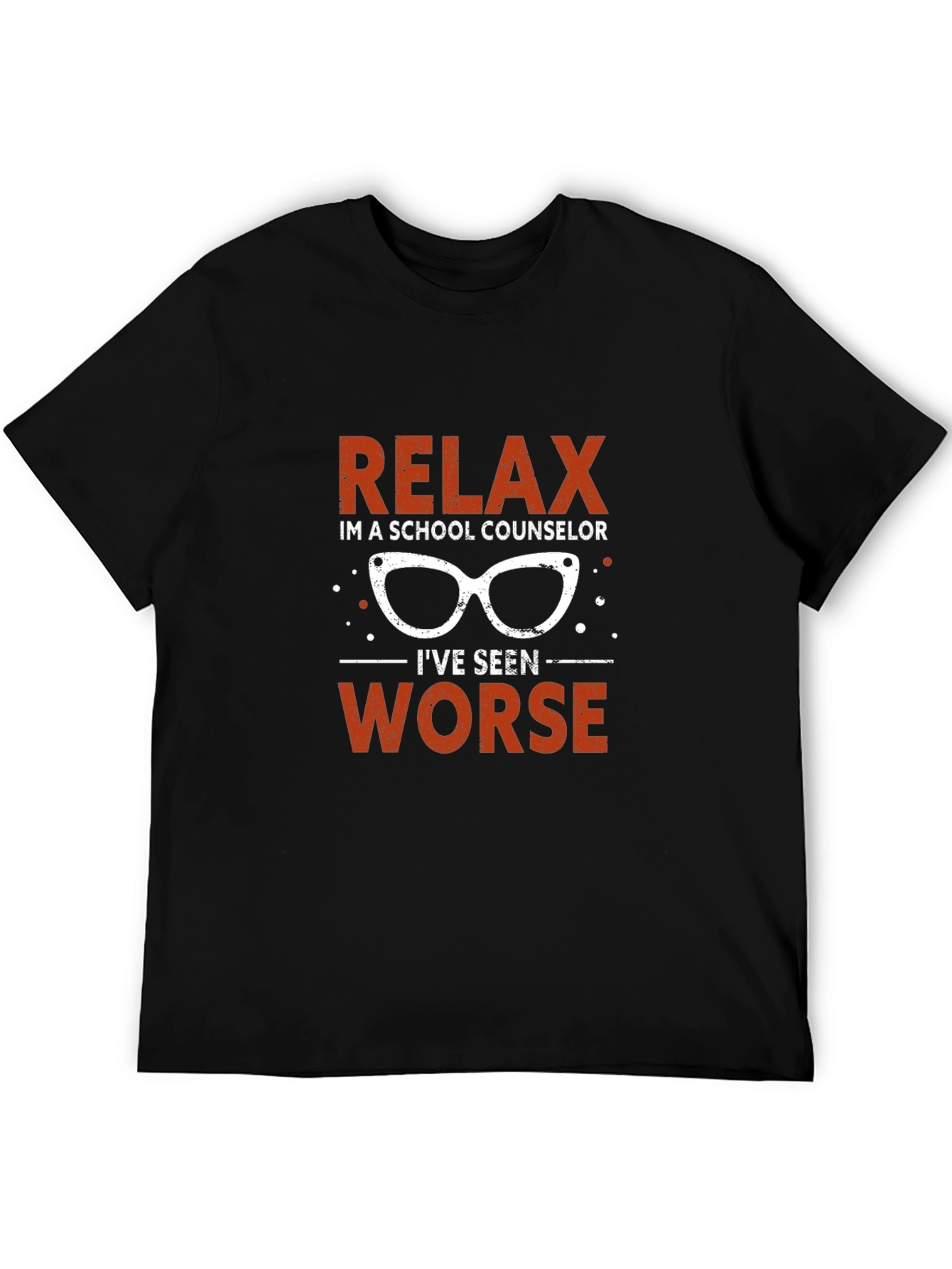 Relax School Counselor Graphic T-Shirt