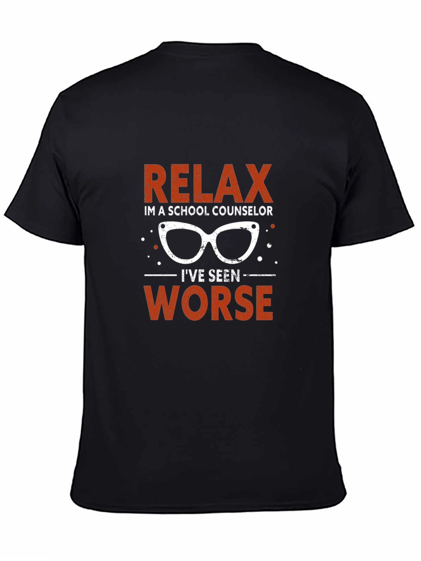 Relax School Counselor Graphic T-Shirt
