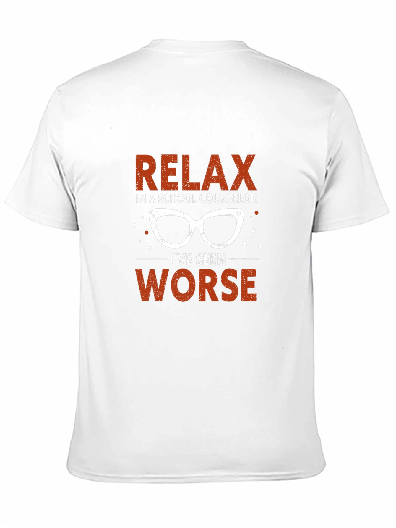 Relax School Counselor Graphic T-Shirt