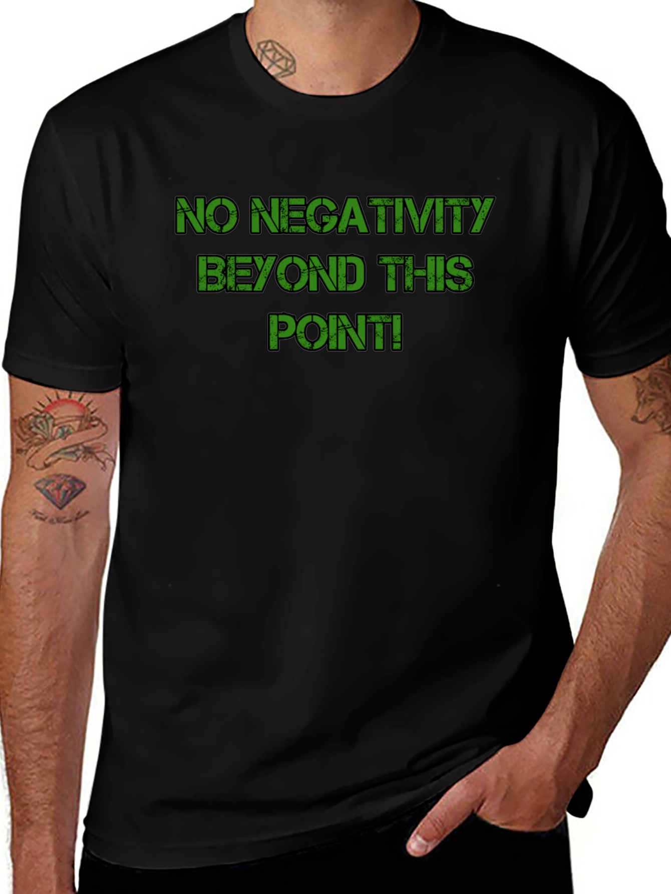 No Negativity T-Shirt - Positive Vibes Only!