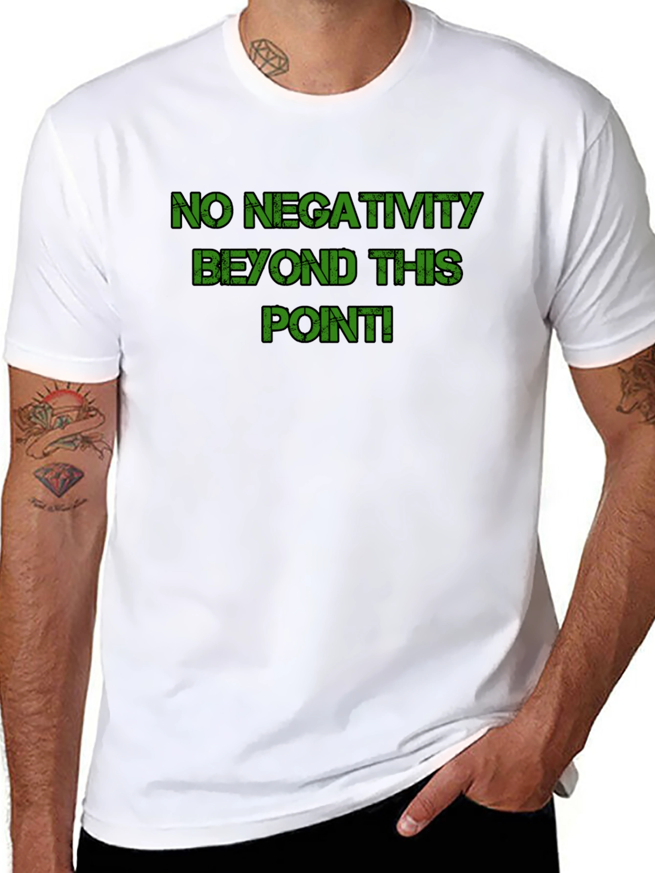 No Negativity T-Shirt - Positive Vibes Only!