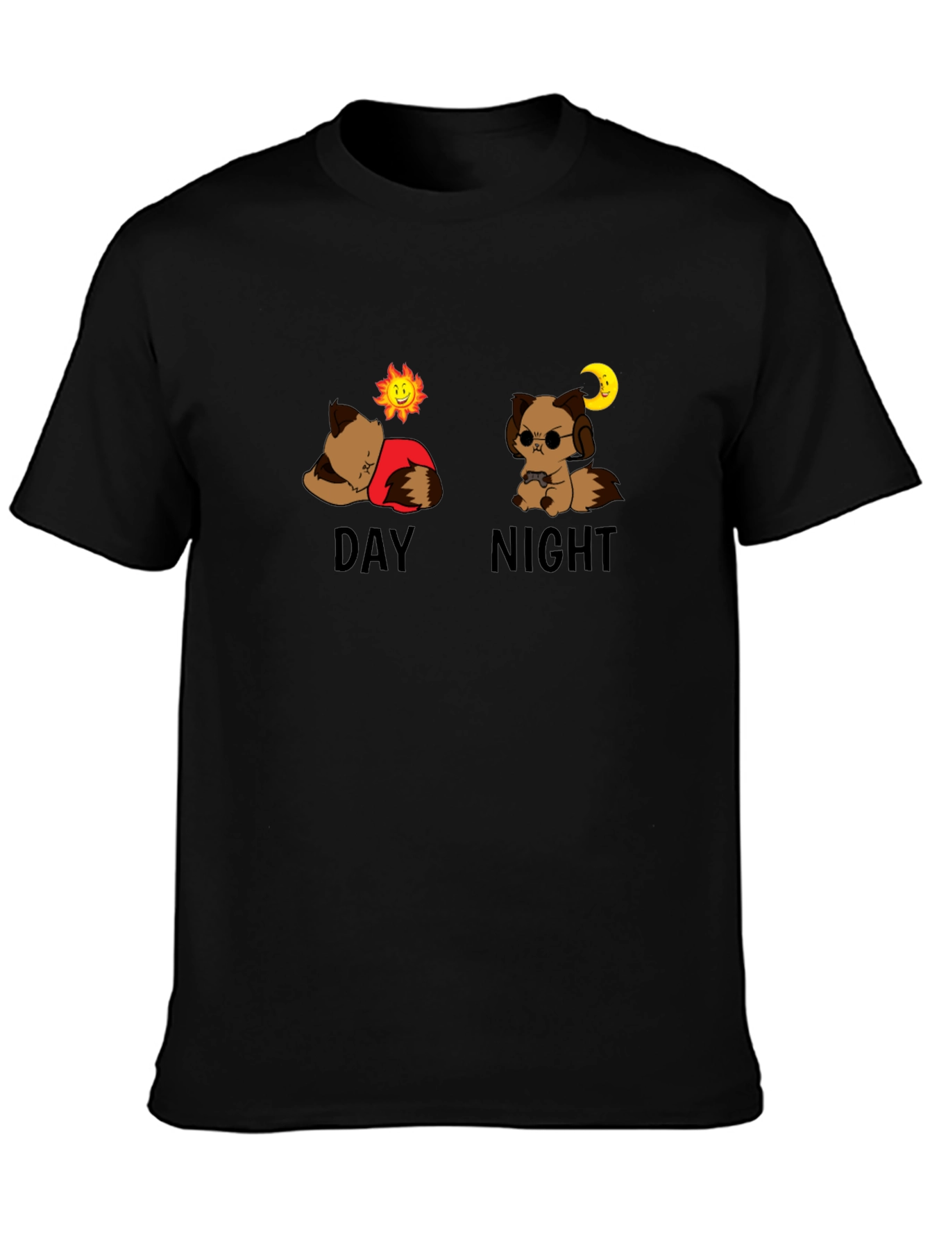 Day & Night Graphic T-Shirt