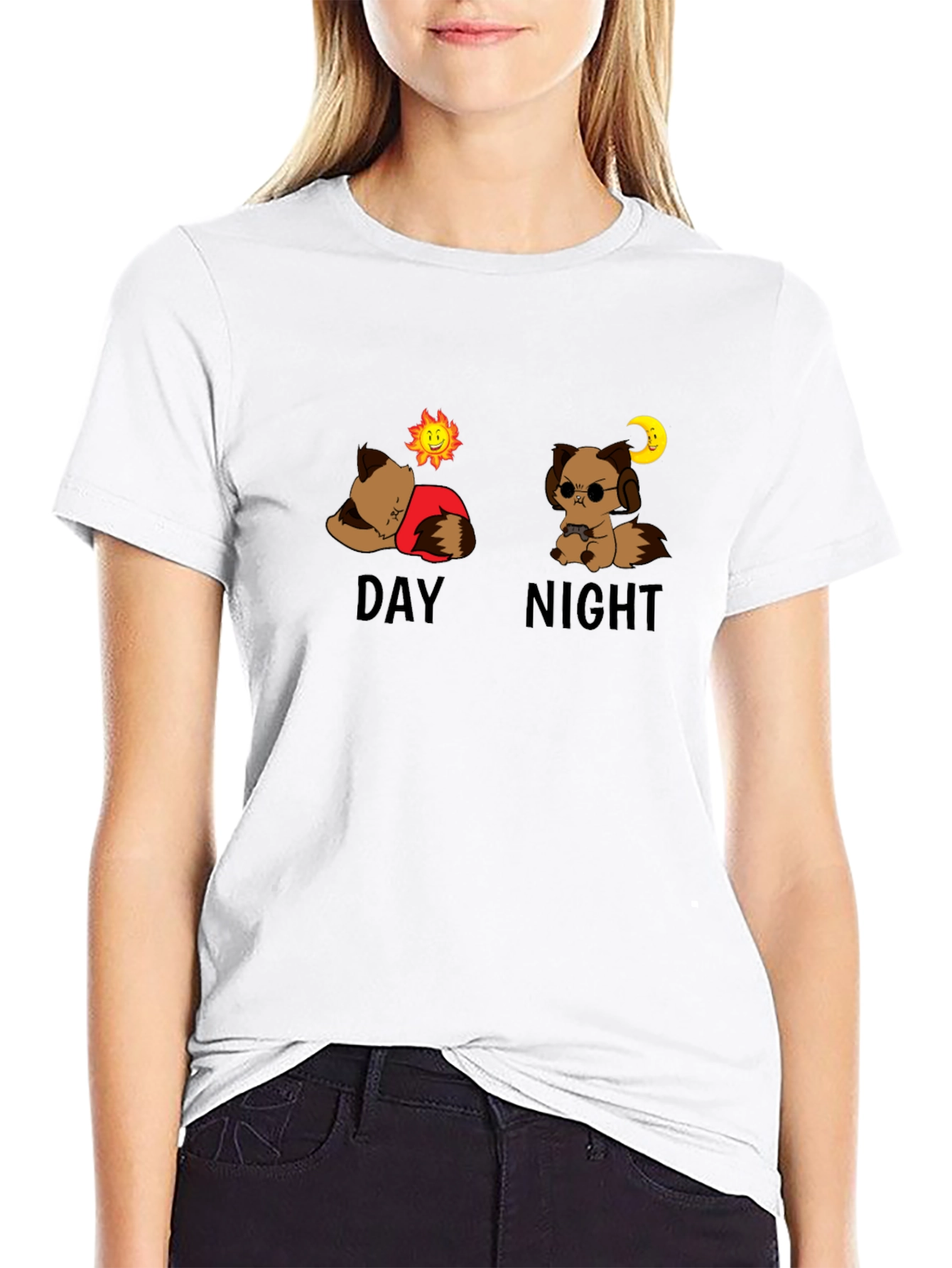 Day & Night Graphic T-Shirt