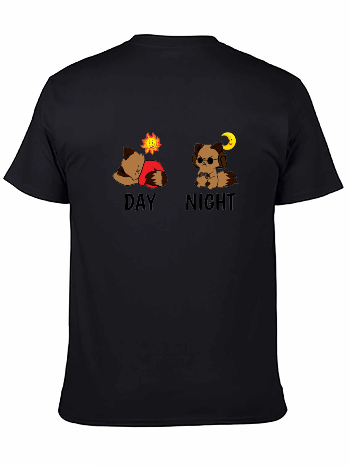 Day & Night Graphic T-Shirt