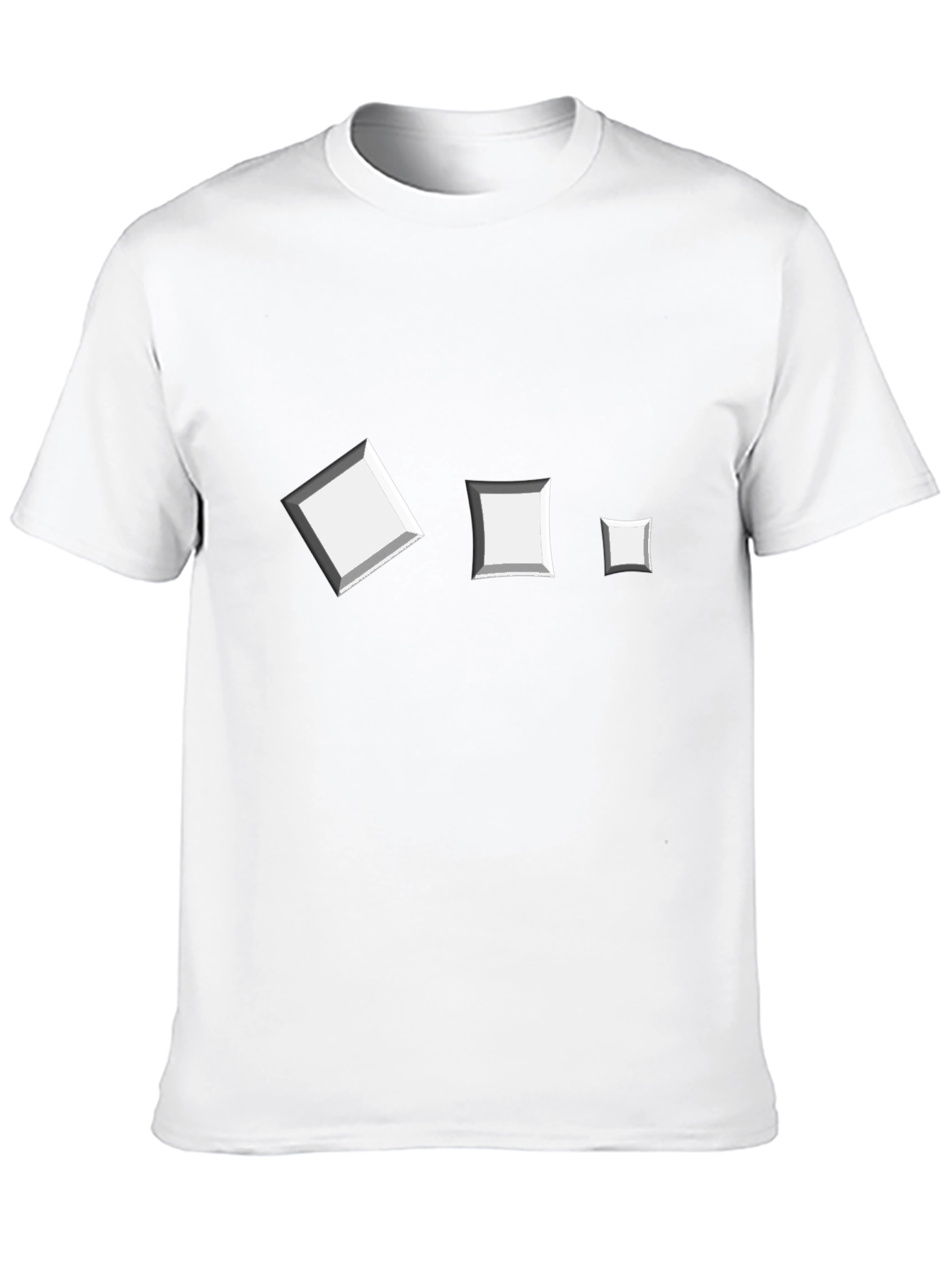 Modern Squares Tee - Unique Geometric Design