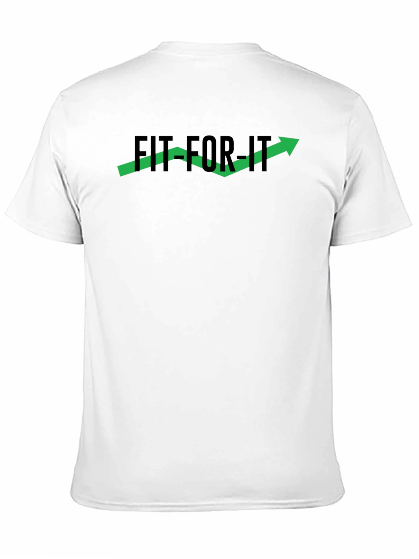 Fit For It T-Shirt - Black Graphic Tee