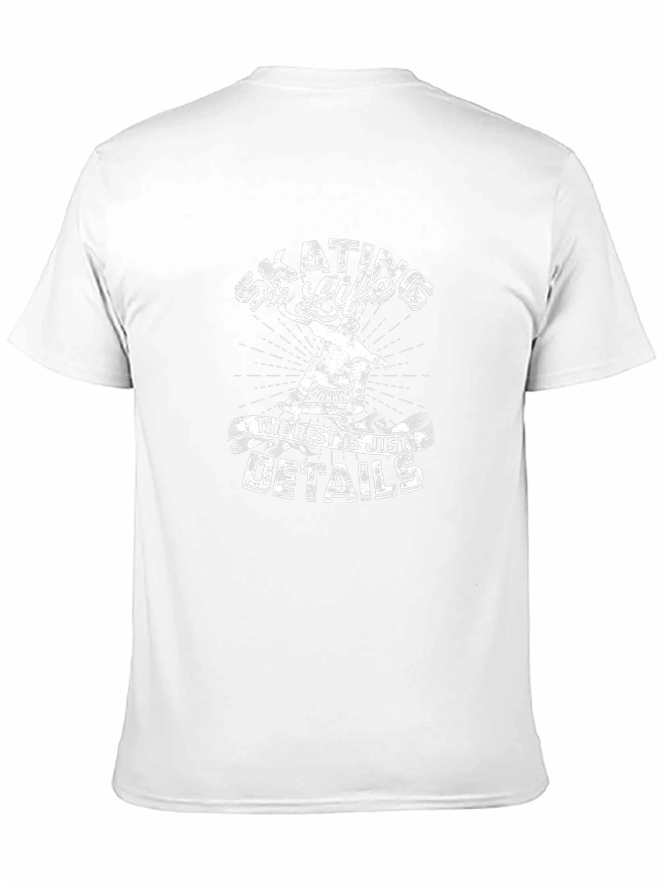 Skating is Life T-Shirt - Classic Black Tee
