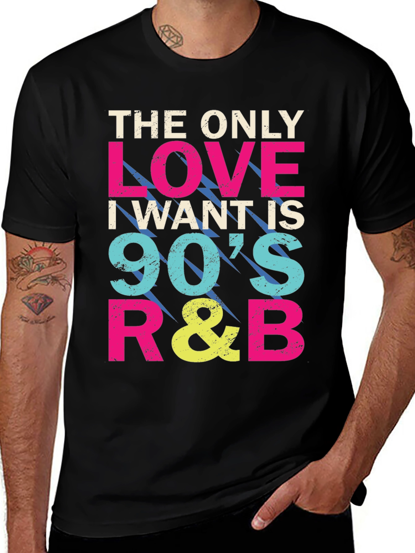 90s R&B Music Lover Graphic Tee