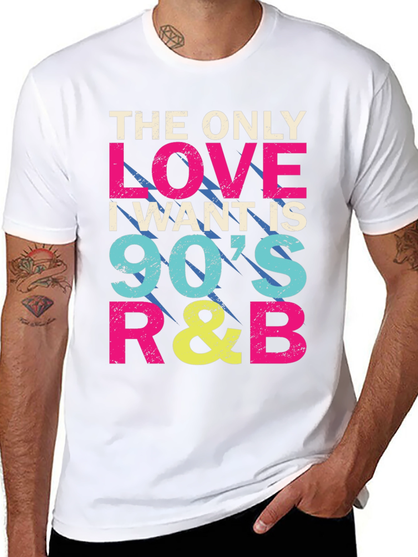 90s R&B Music Lover Graphic Tee