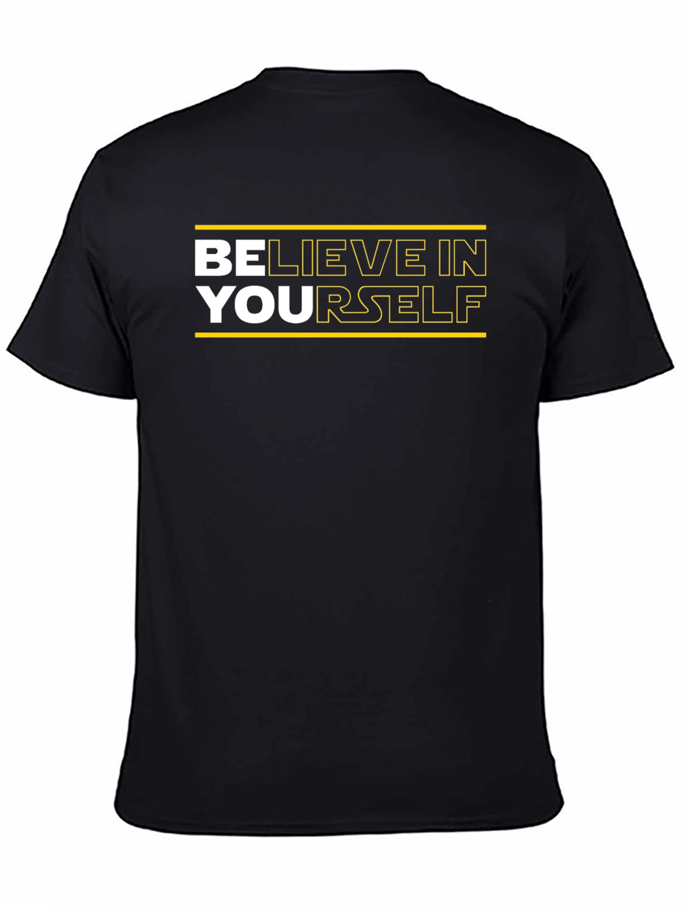 Believe In Yourself Graphic Tee - Inspiring Design