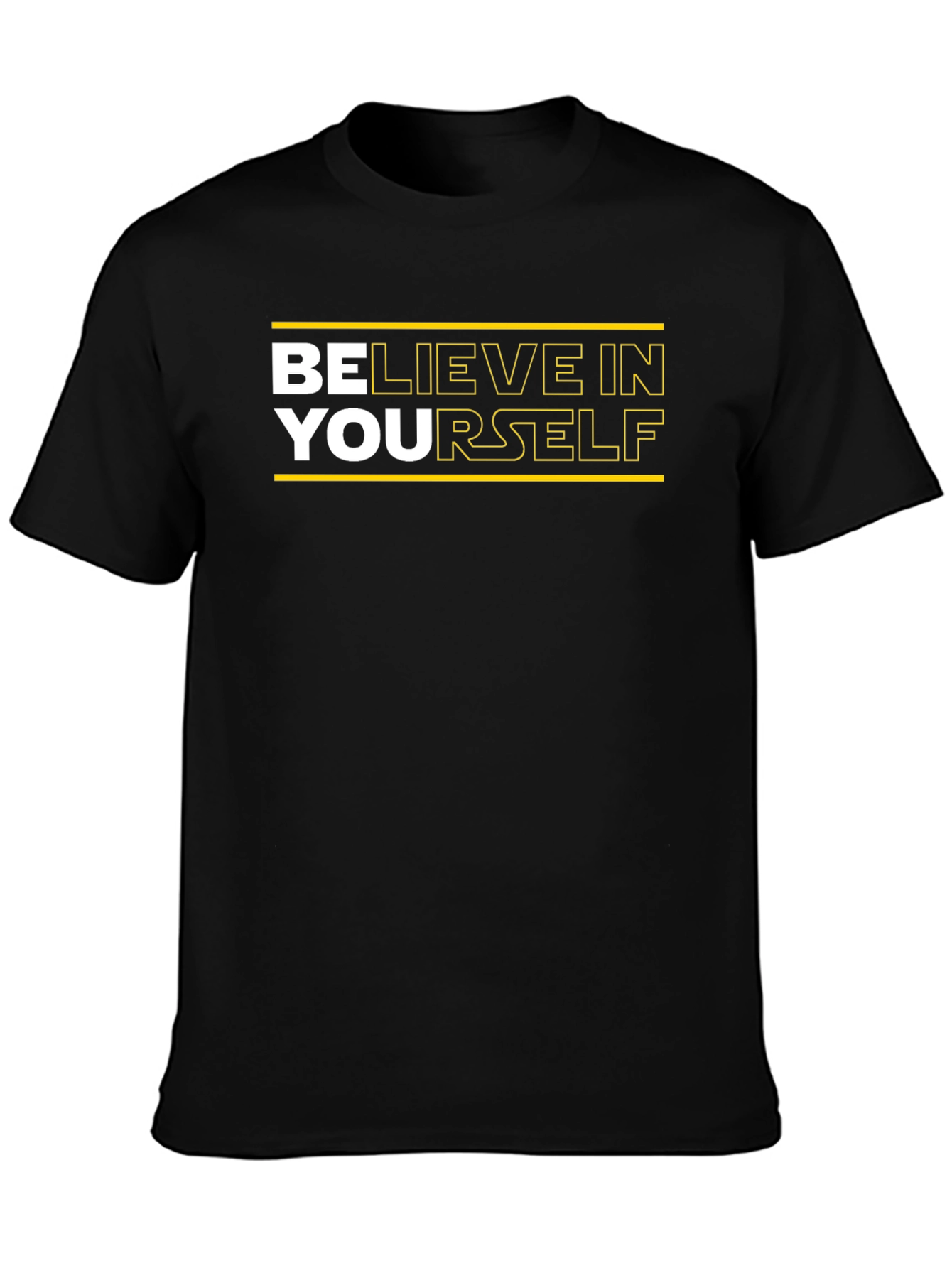Believe In Yourself Graphic Tee - Inspiring Design