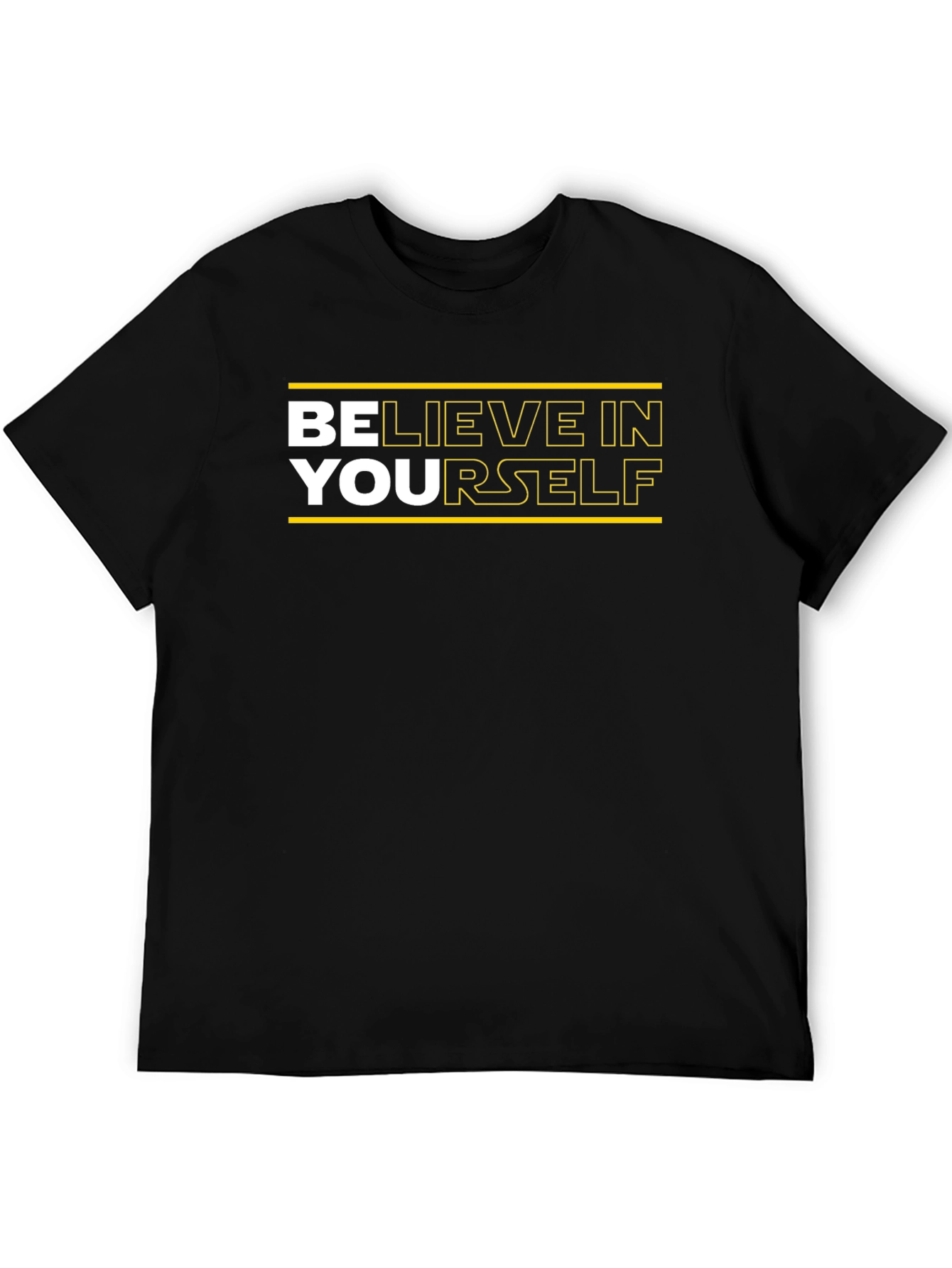 Believe In Yourself Graphic Tee - Inspiring Design