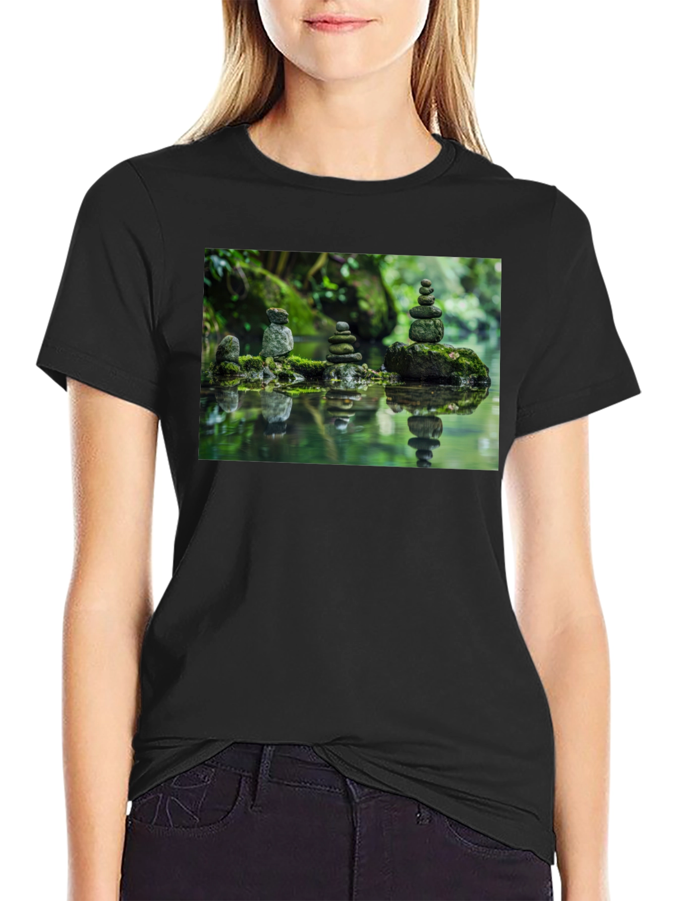 Zen Stone T-Shirt - Nature Balance Tee