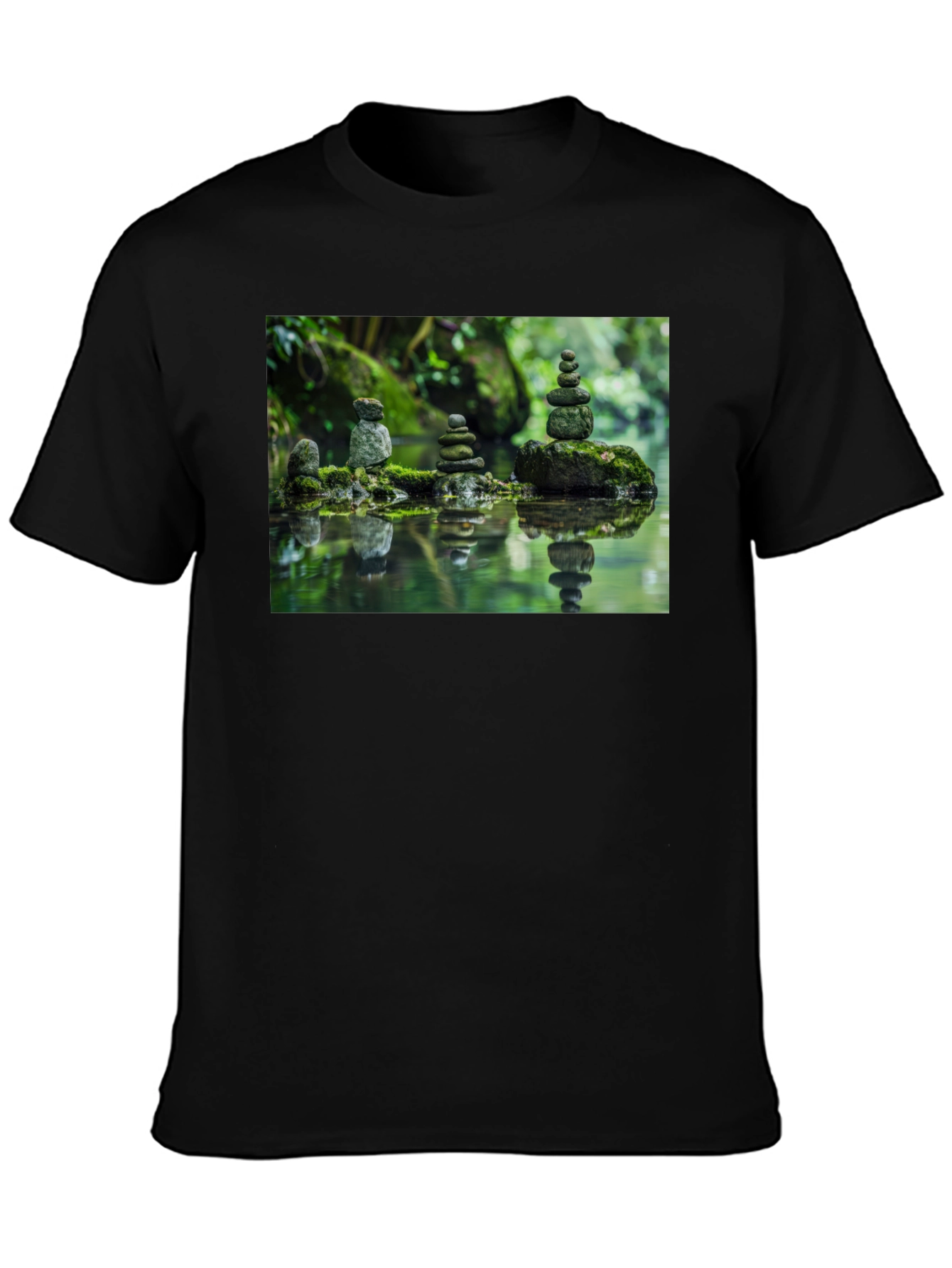 Zen Stone T-Shirt - Nature Balance Tee