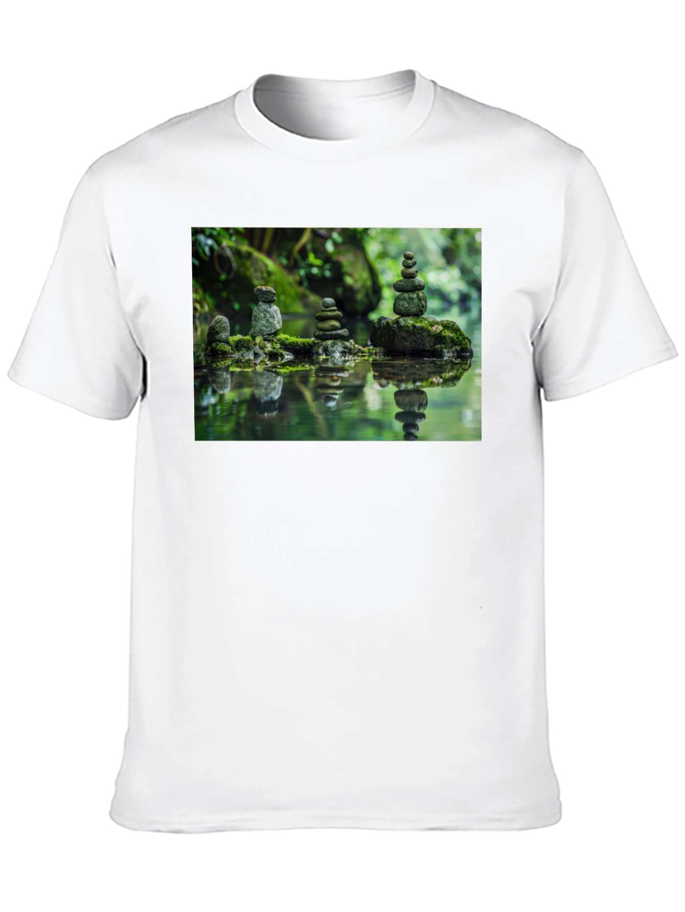 Zen Stone T-Shirt - Nature Balance Tee