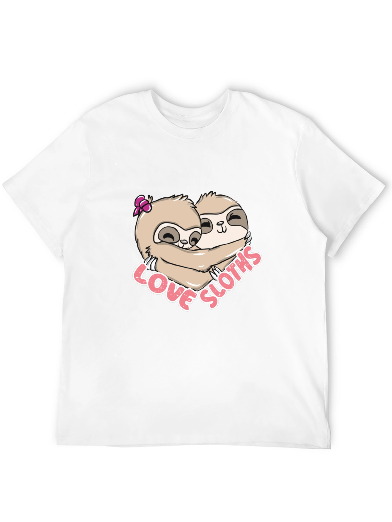 Love Sloths T-Shirt - Cute Animal Tee