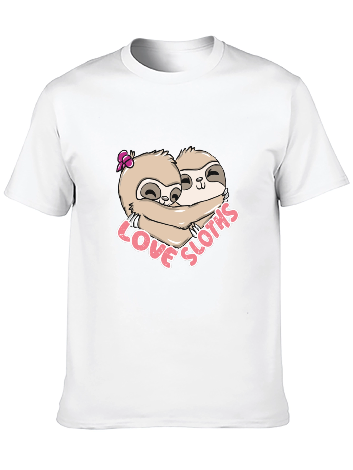 Love Sloths T-Shirt - Cute Animal Tee