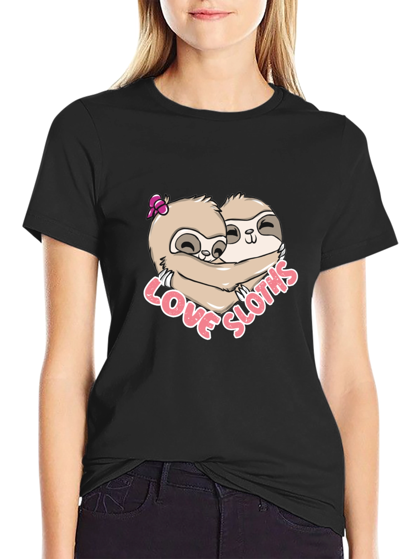 Love Sloths T-Shirt - Cute Animal Tee