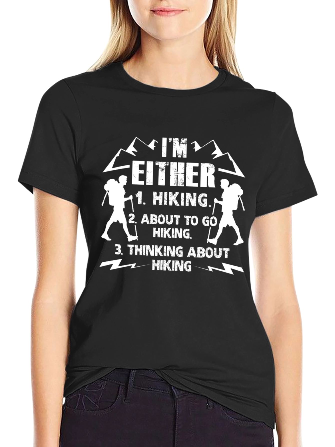 Im Either Hiking Graphic Tee