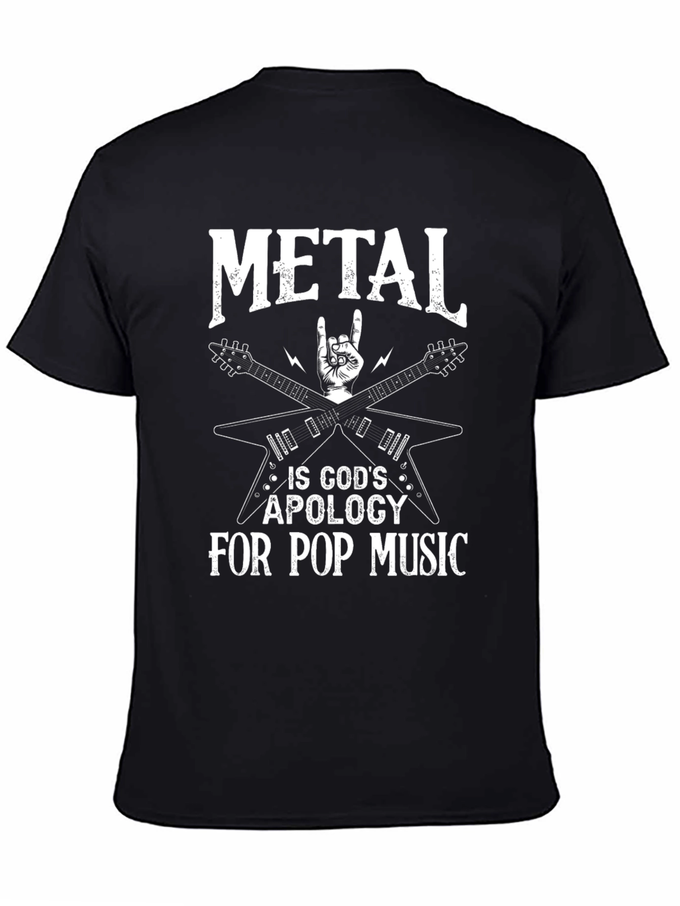 Metal is Gods Apology Graphic Tee