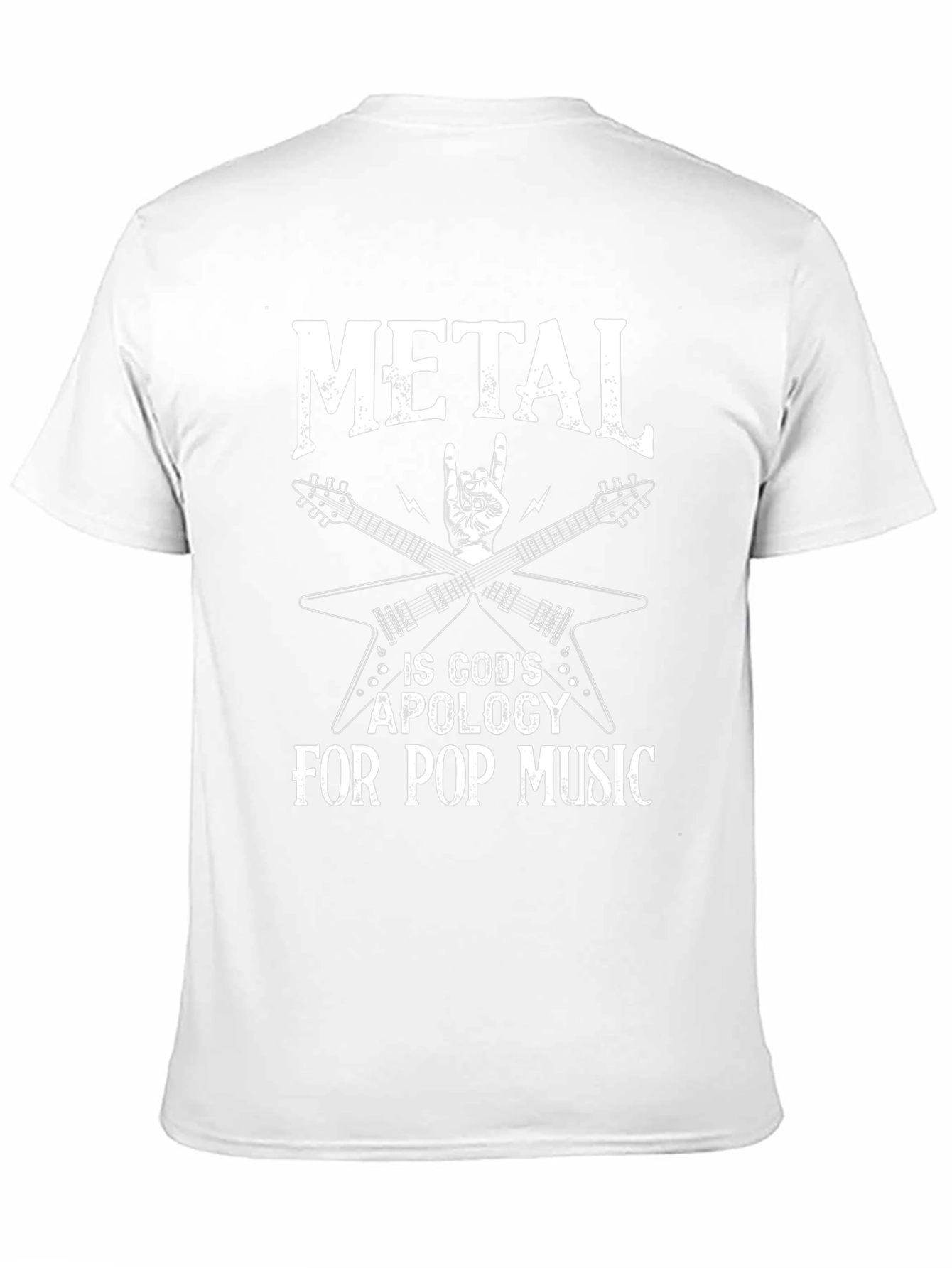 Metal is Gods Apology Graphic Tee