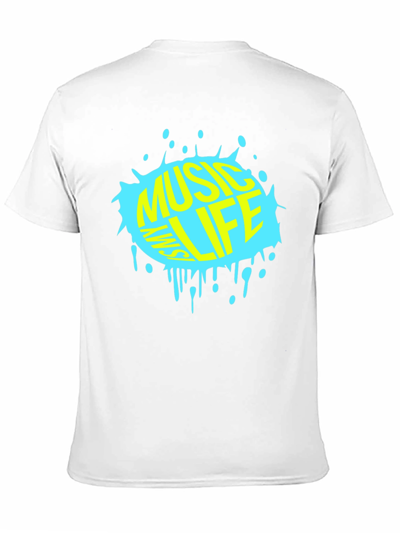 Music is My Life T-Shirt - Black Graphic Tee