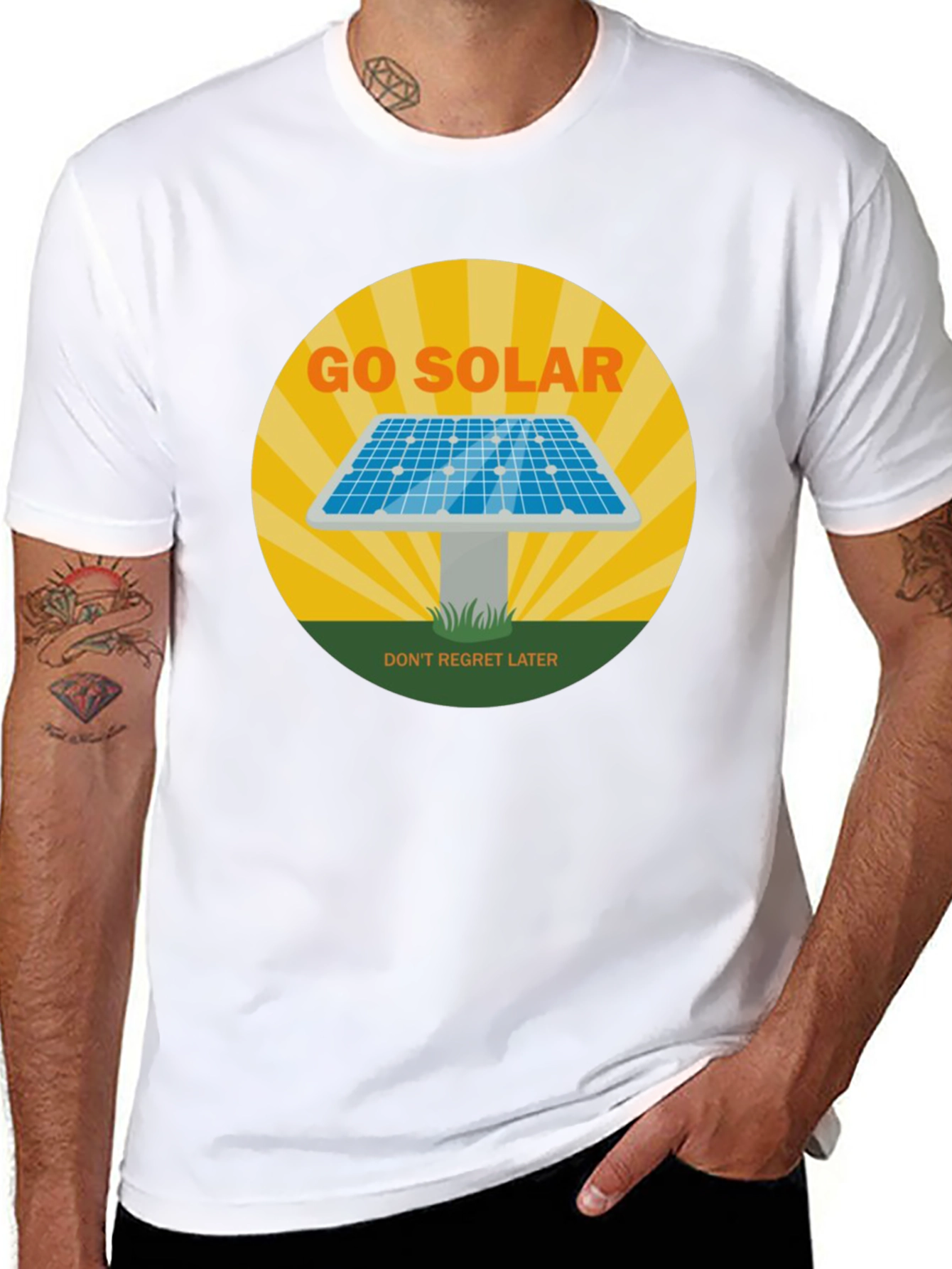 Go Solar T-Shirt: Eco-Friendly Stylish and Comfortable