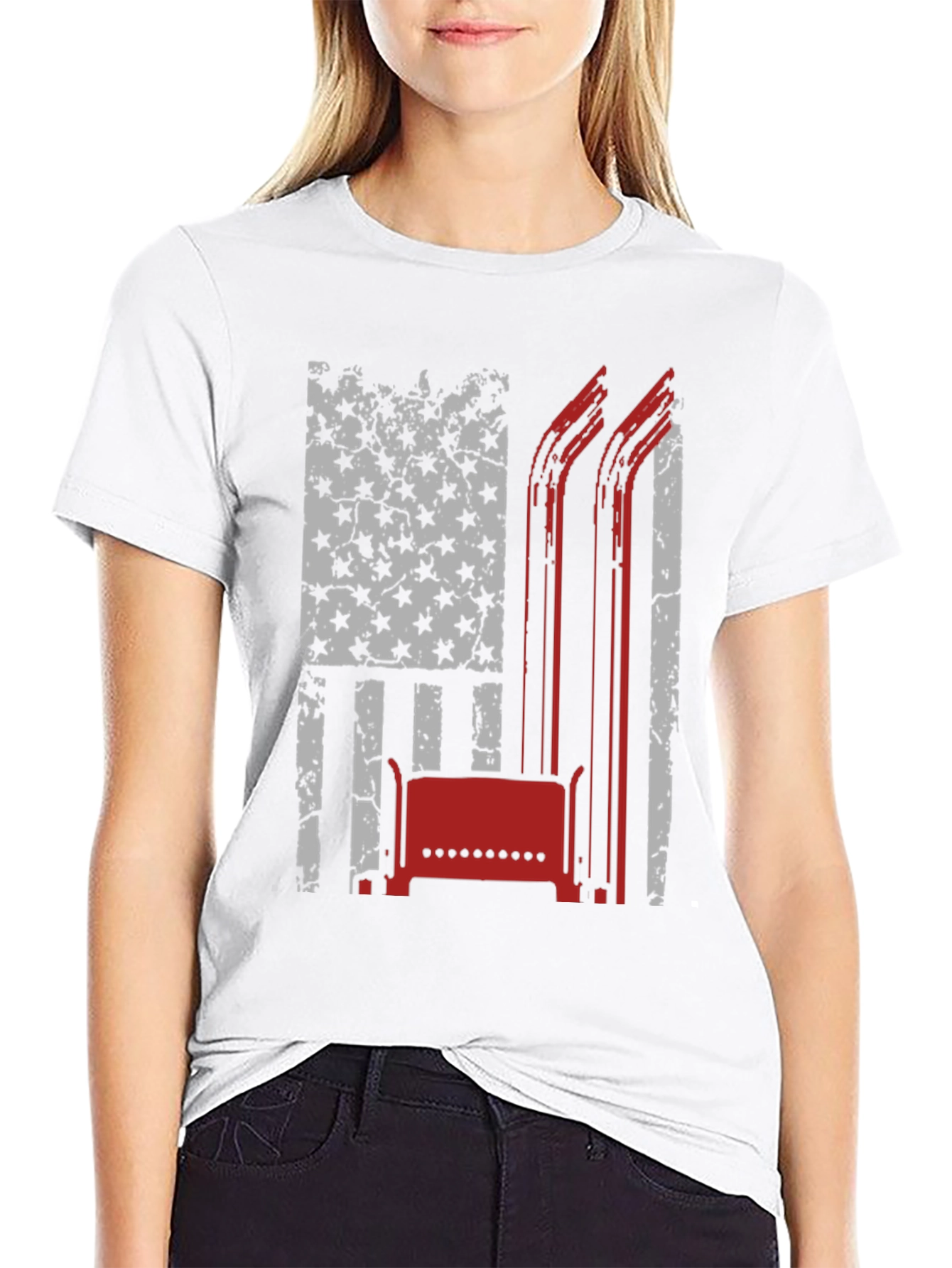 Trucker Flag Graphic Tee
