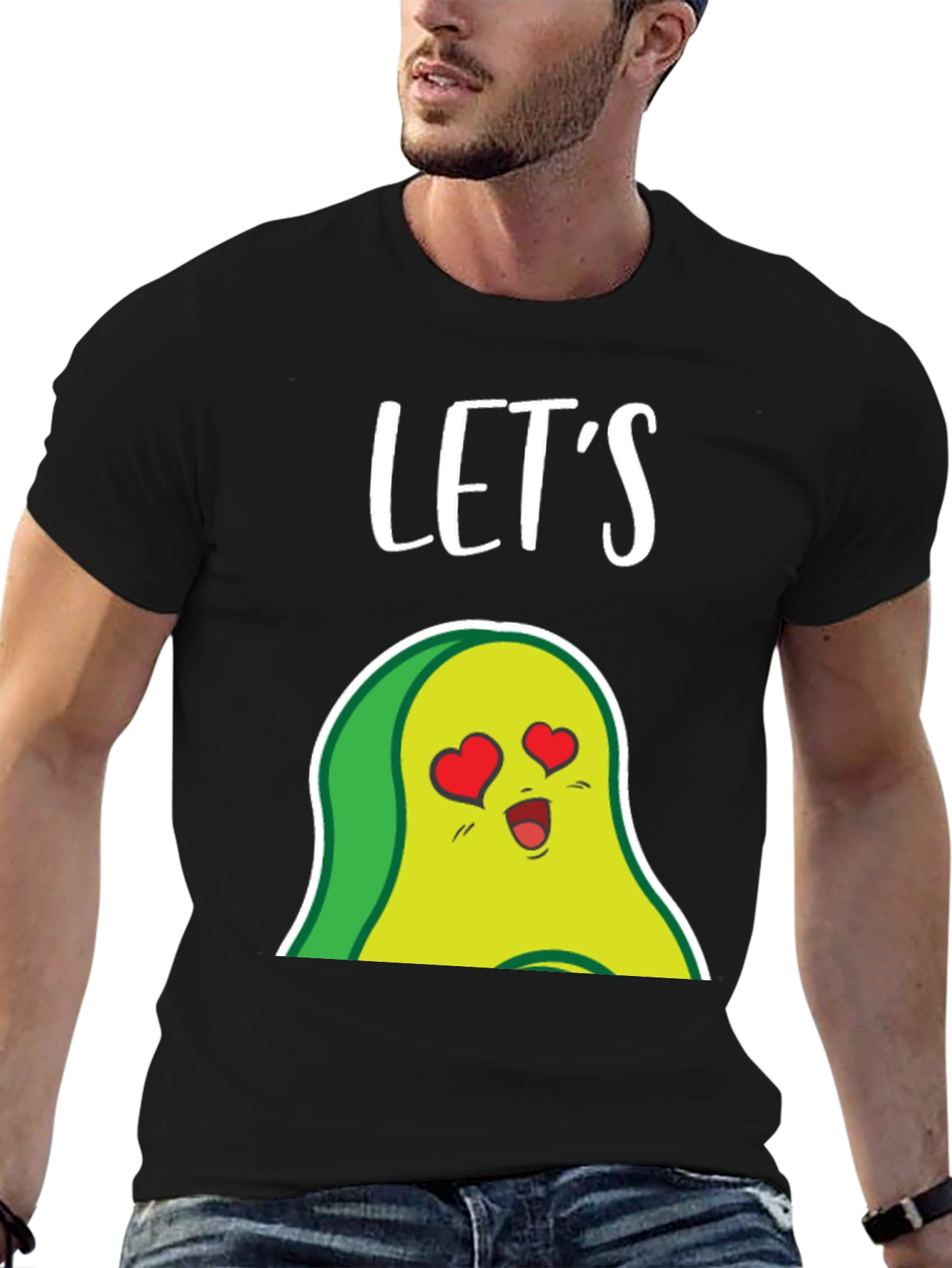 Lets Avocado In Love Graphic T-Shirt
