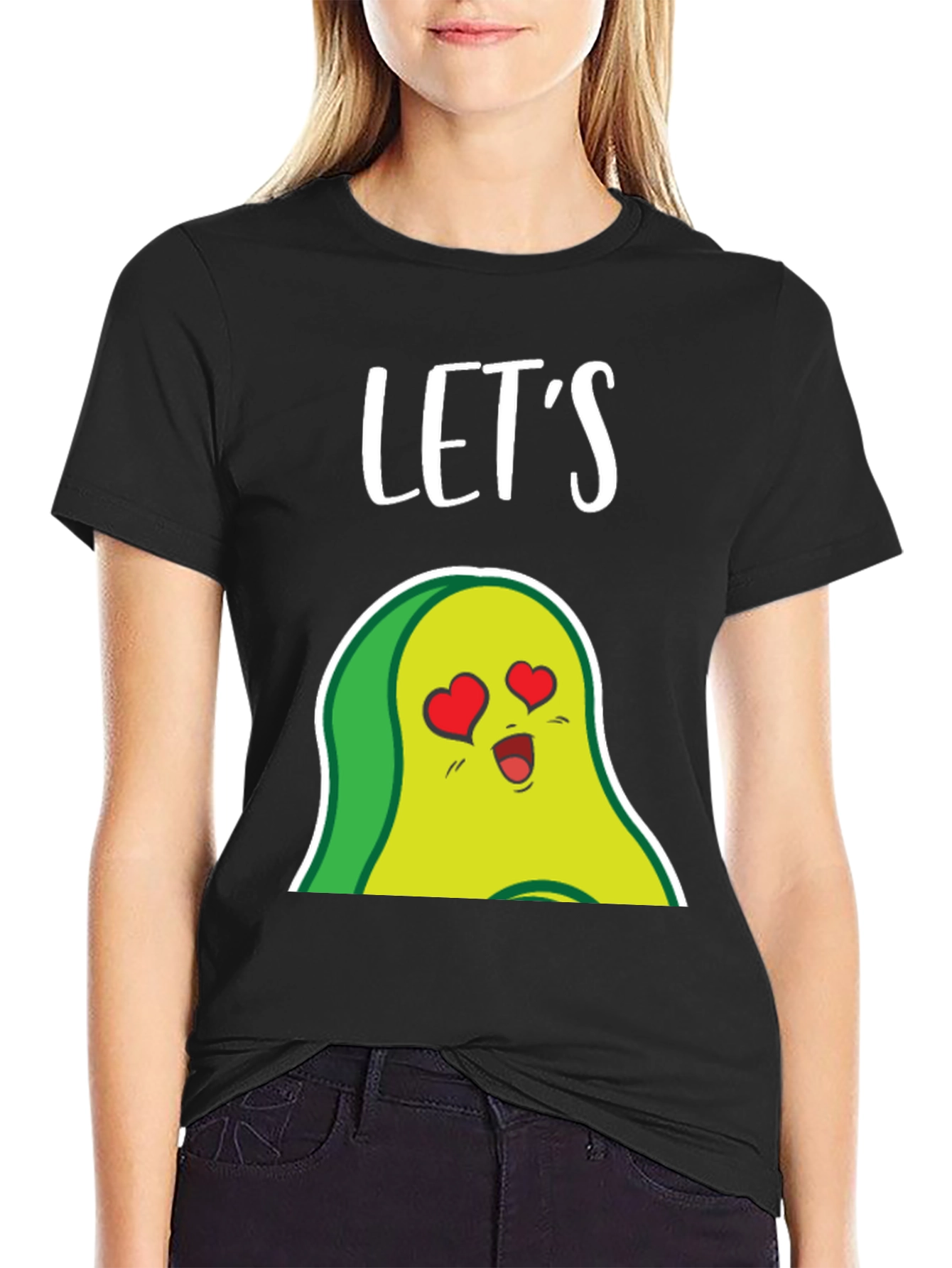 Lets Avocado In Love Graphic T-Shirt