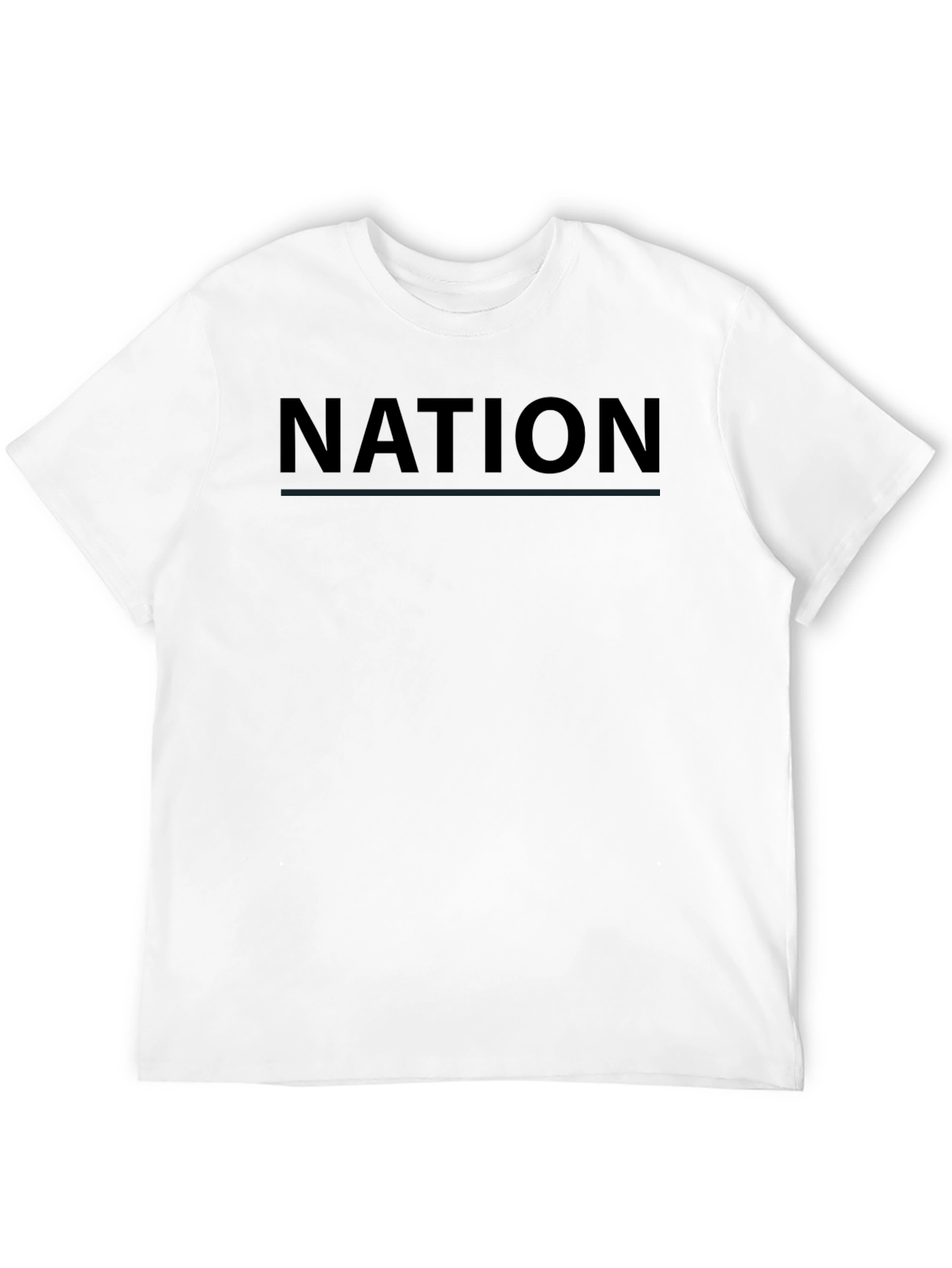 Nation Graphic Tee - Mens Black T-Shirt