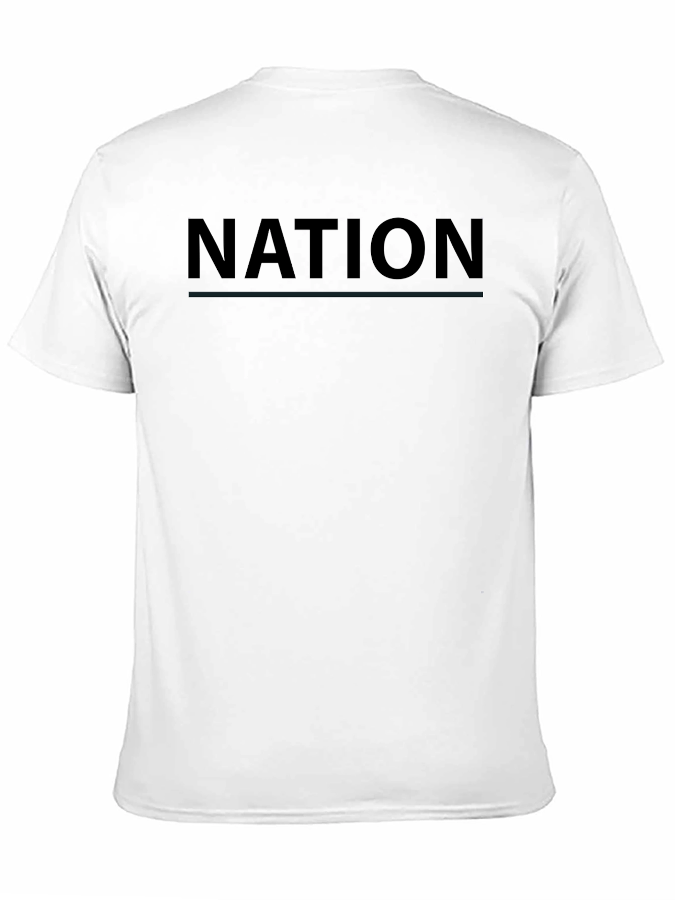 Nation Graphic Tee - Mens Black T-Shirt