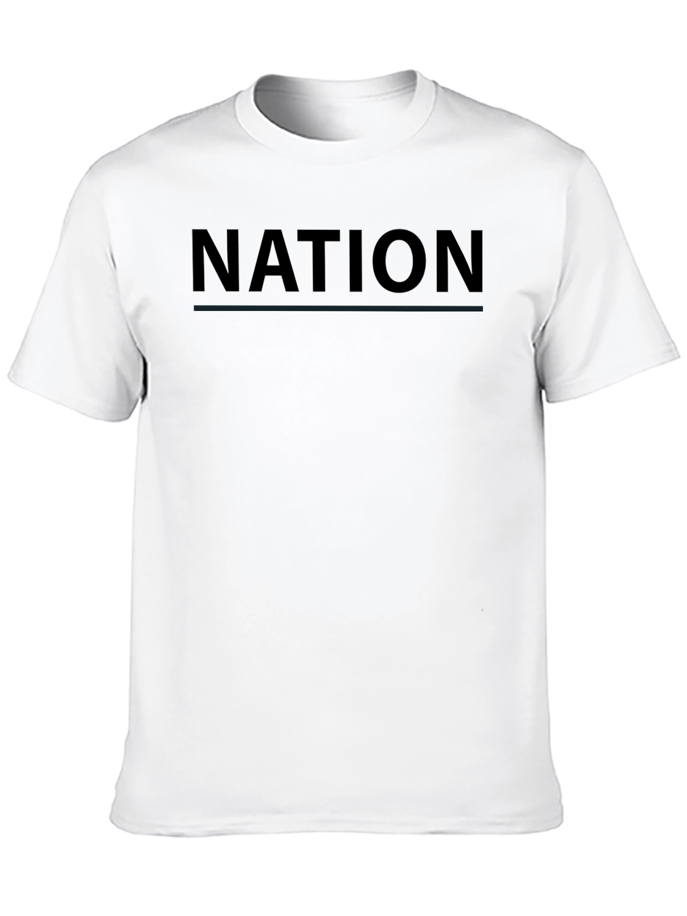 Nation Graphic Tee - Mens Black T-Shirt