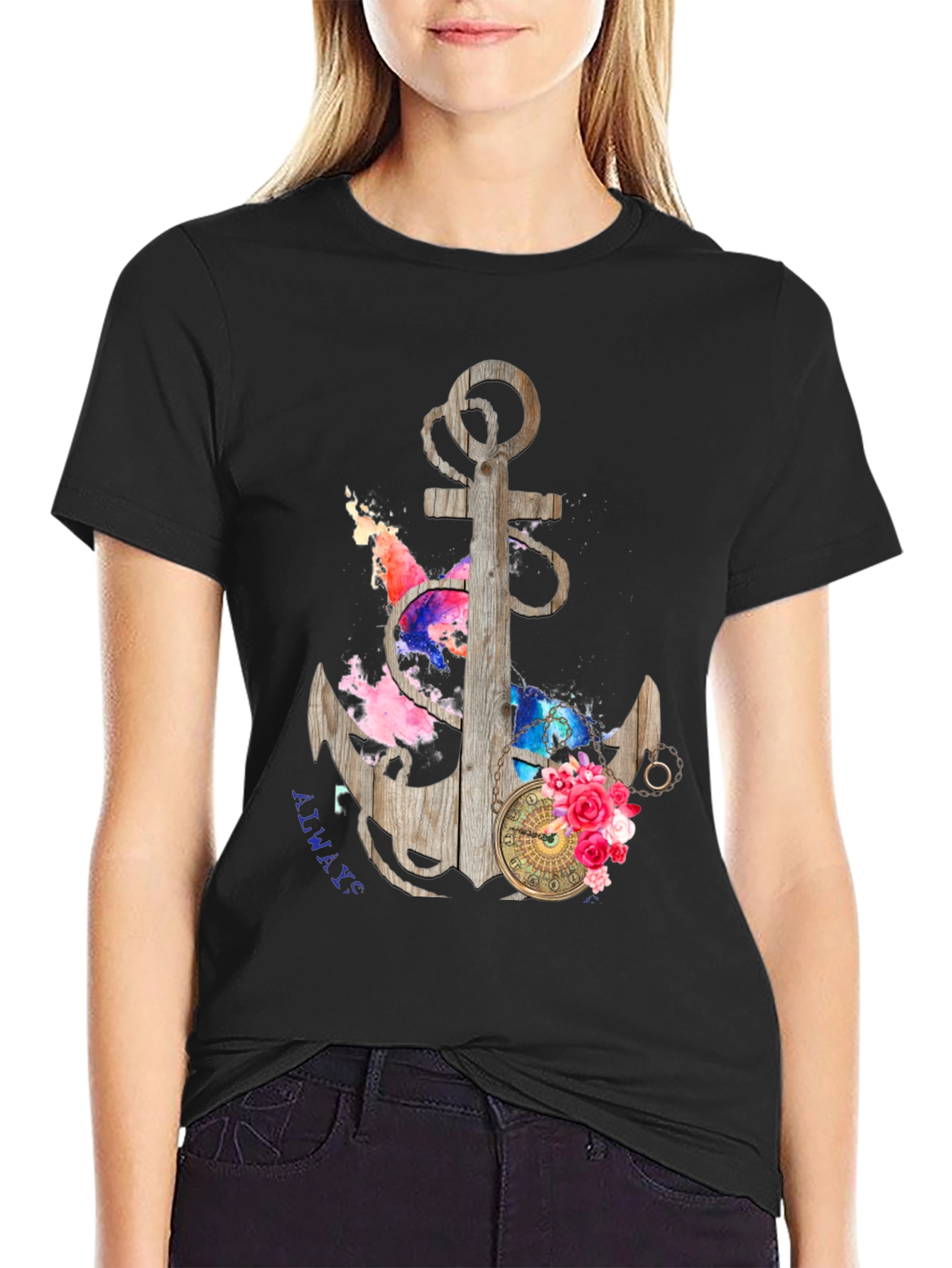Anchor Always T-Shirt - Nautical Style