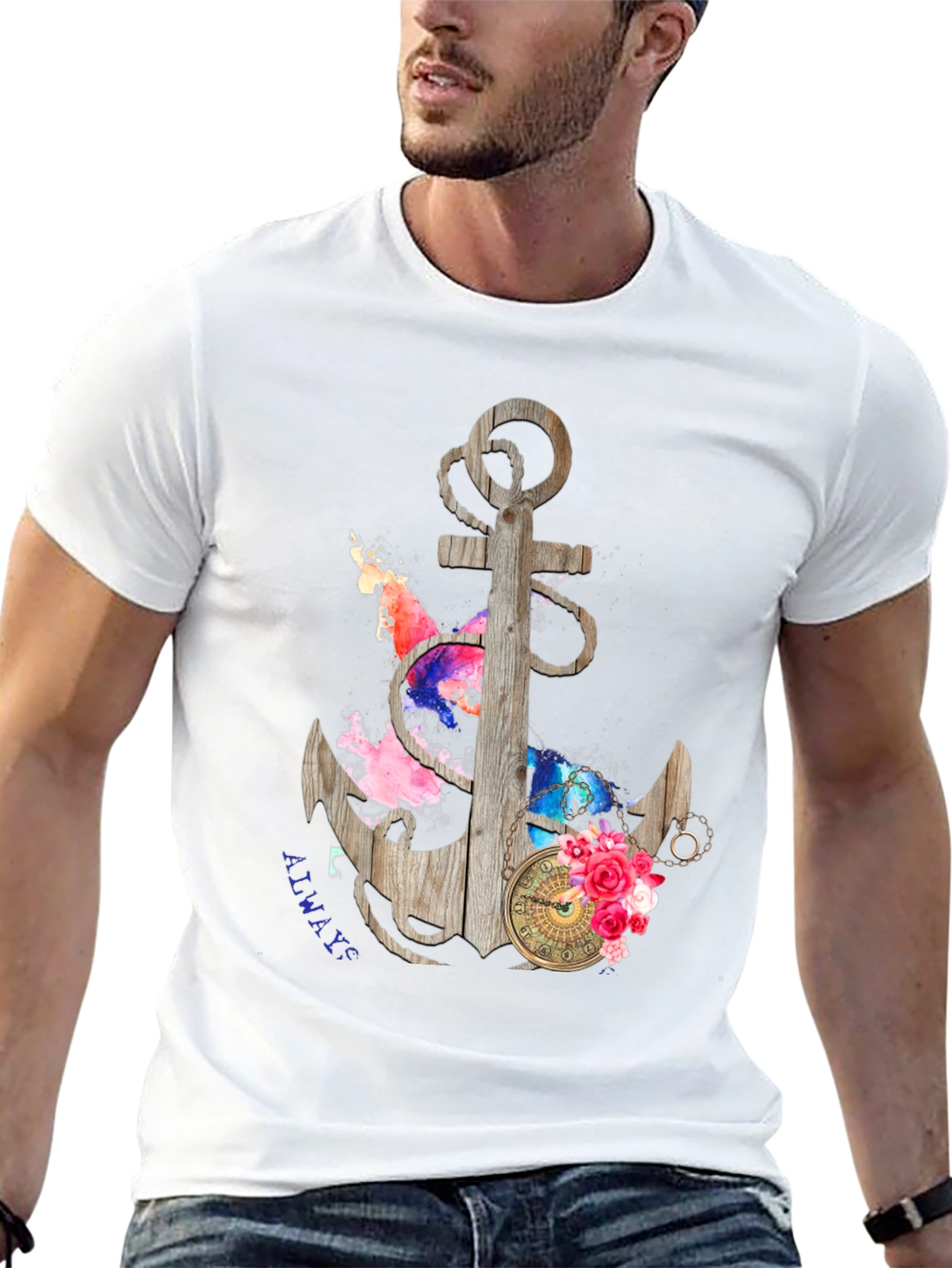 Anchor Always T-Shirt - Nautical Style
