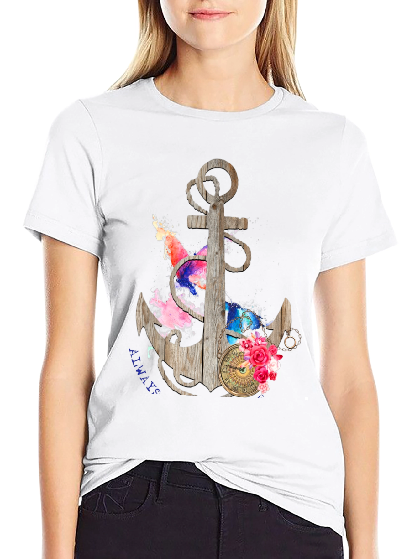 Anchor Always T-Shirt - Nautical Style