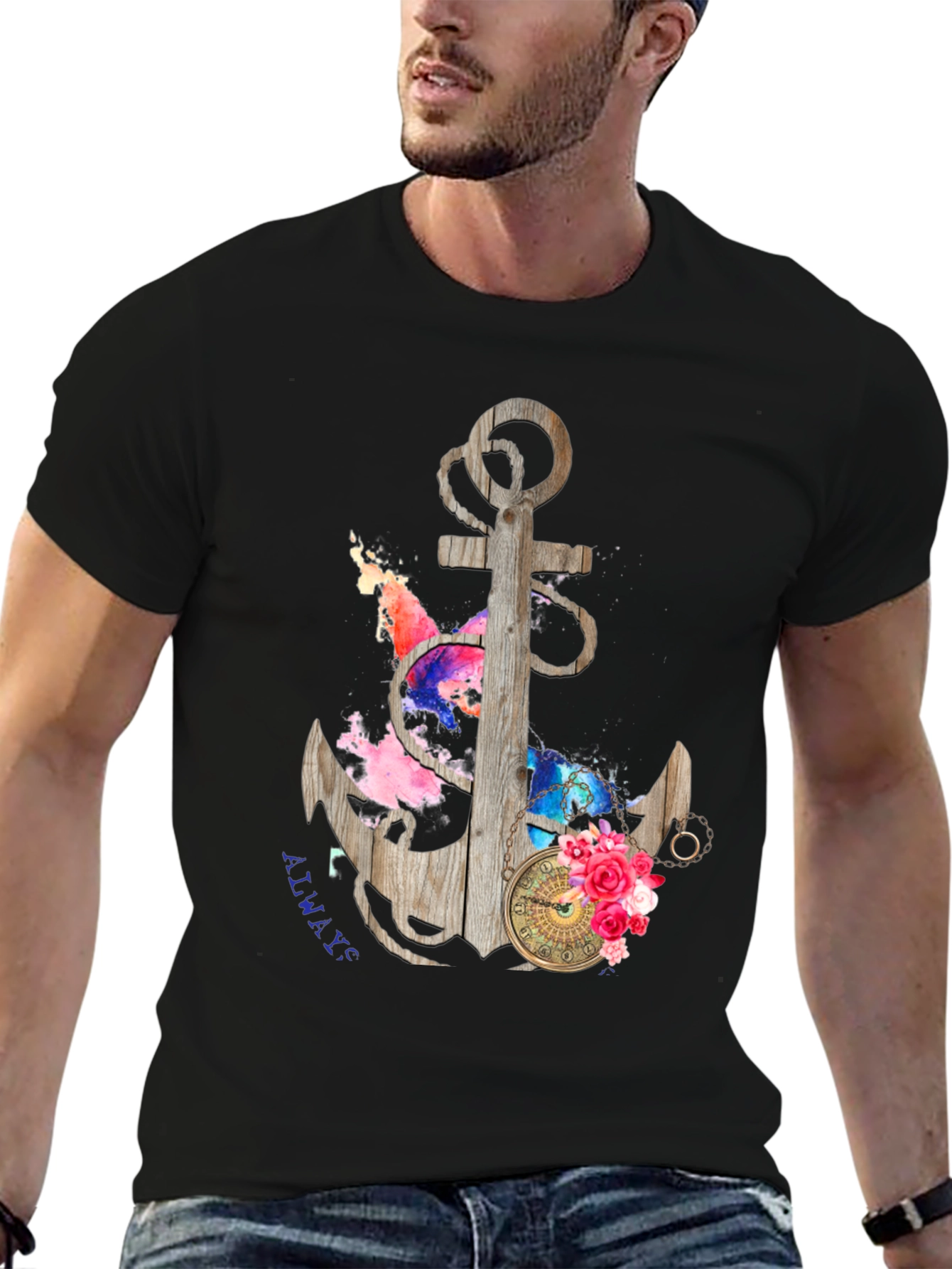 Anchor Always T-Shirt - Nautical Style