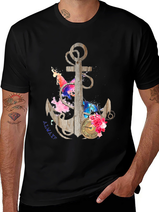 Anchor Always T-Shirt - Nautical Style