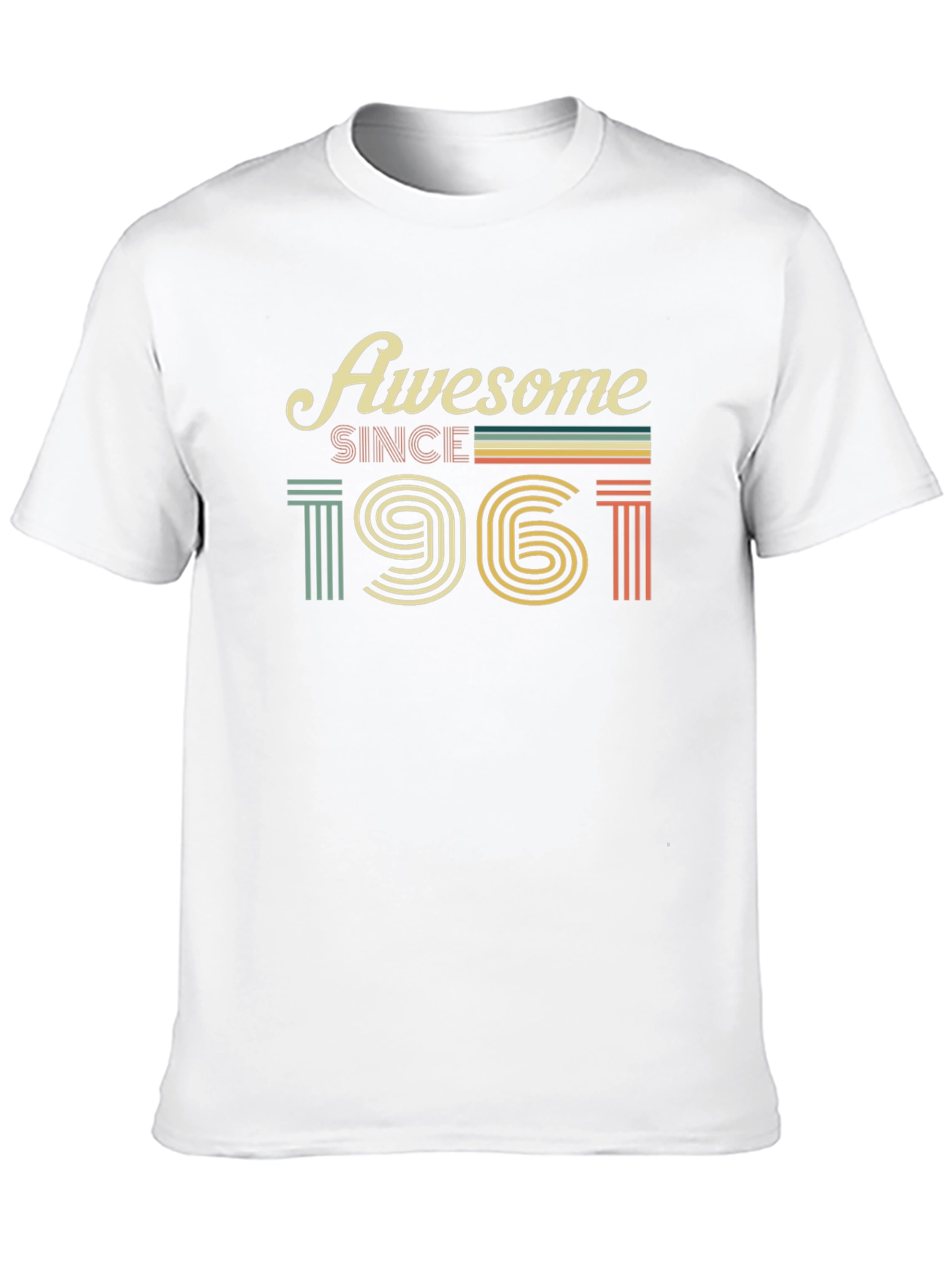 Awesome Since 1961 Retro Graphic T-Shirt
