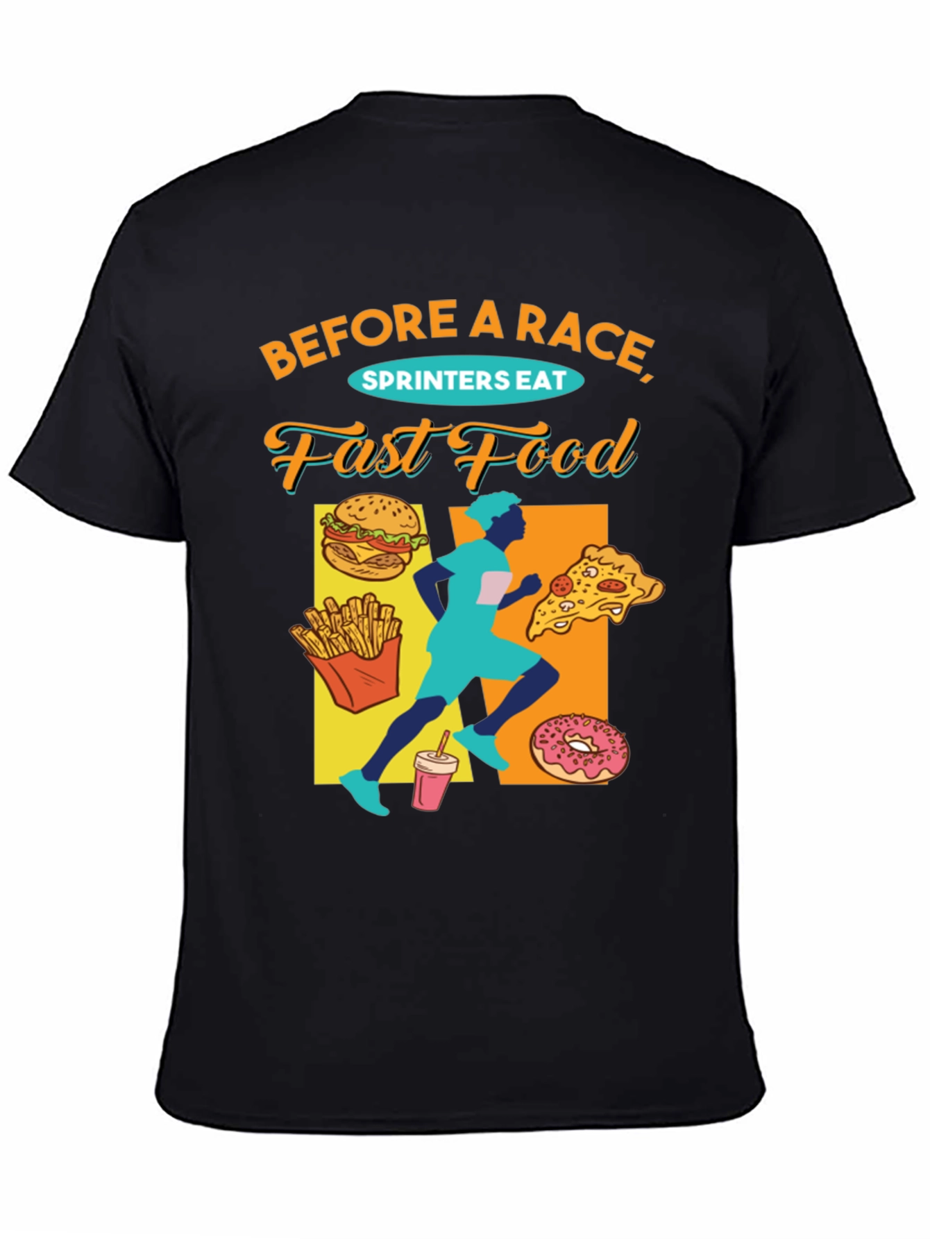 Funny Sprinter Fast Food T-Shirt