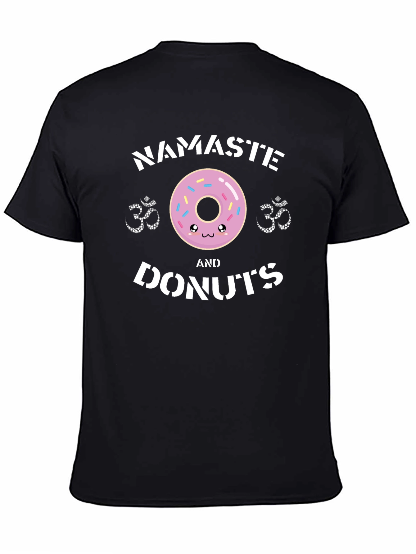 Namaste & Donuts Graphic T-Shirt