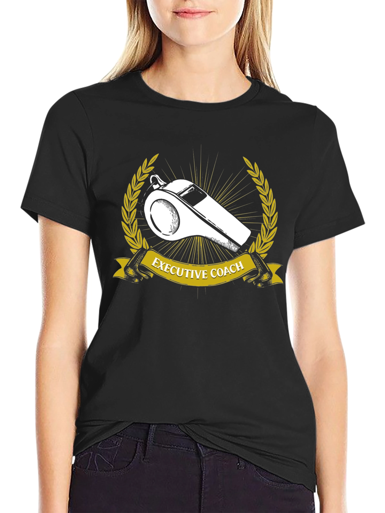 Executive Coach Whistle T-Shirt