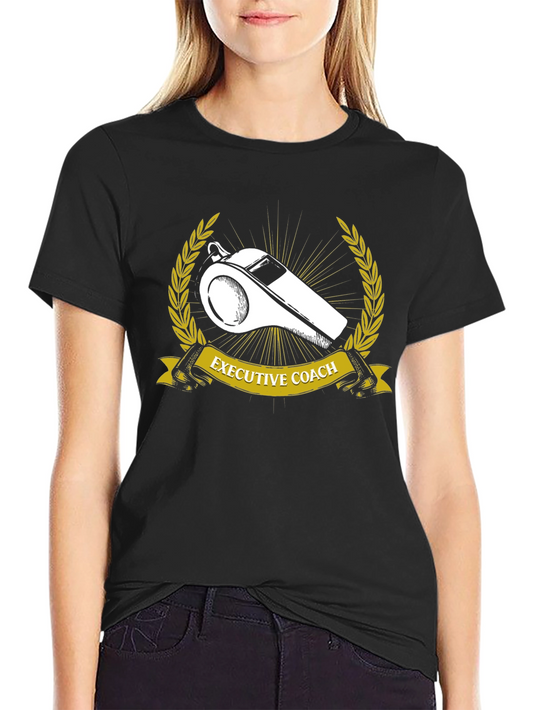 Executive Coach Whistle T-Shirt
