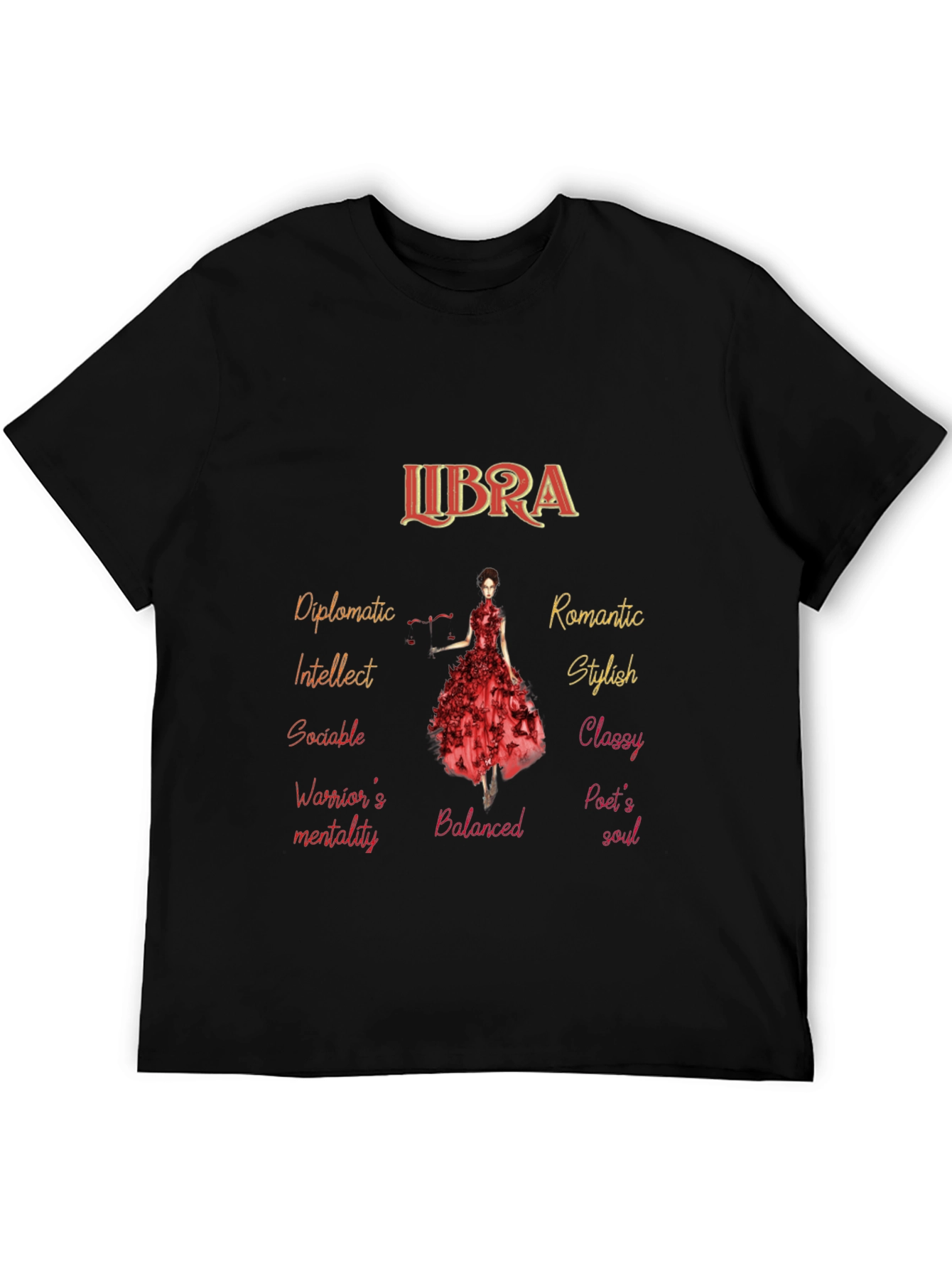 Libra Zodiac T-Shirt - Stylish Astrology Tee